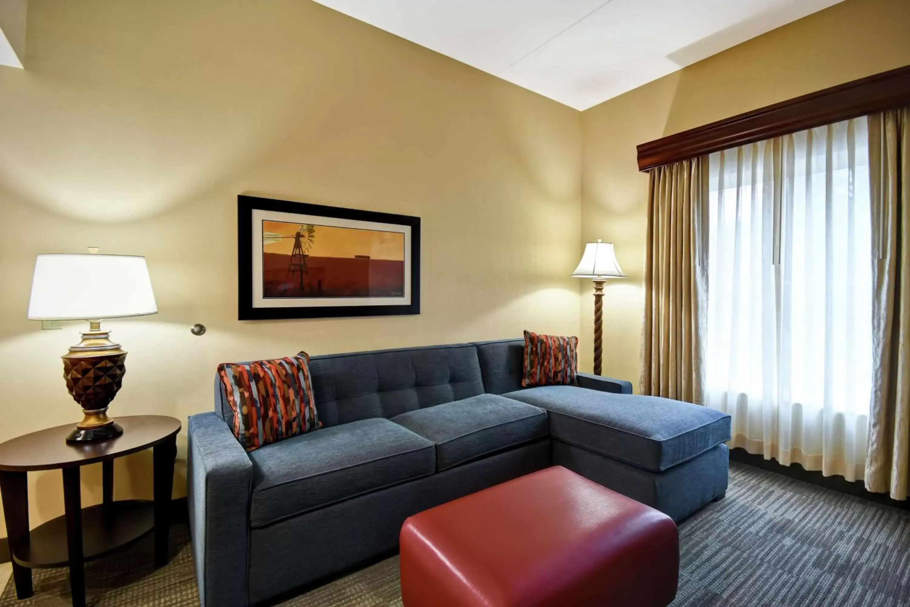 Living room, Seating Area in Homewood Suites by Hilton Lancaster