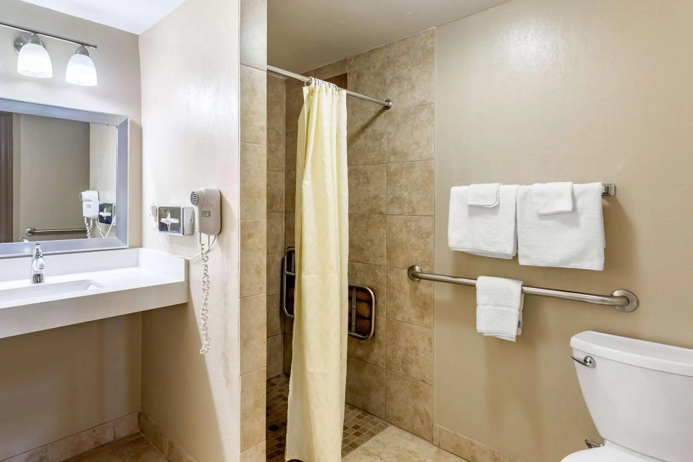 Bathroom in Econo Lodge Inn and Suites