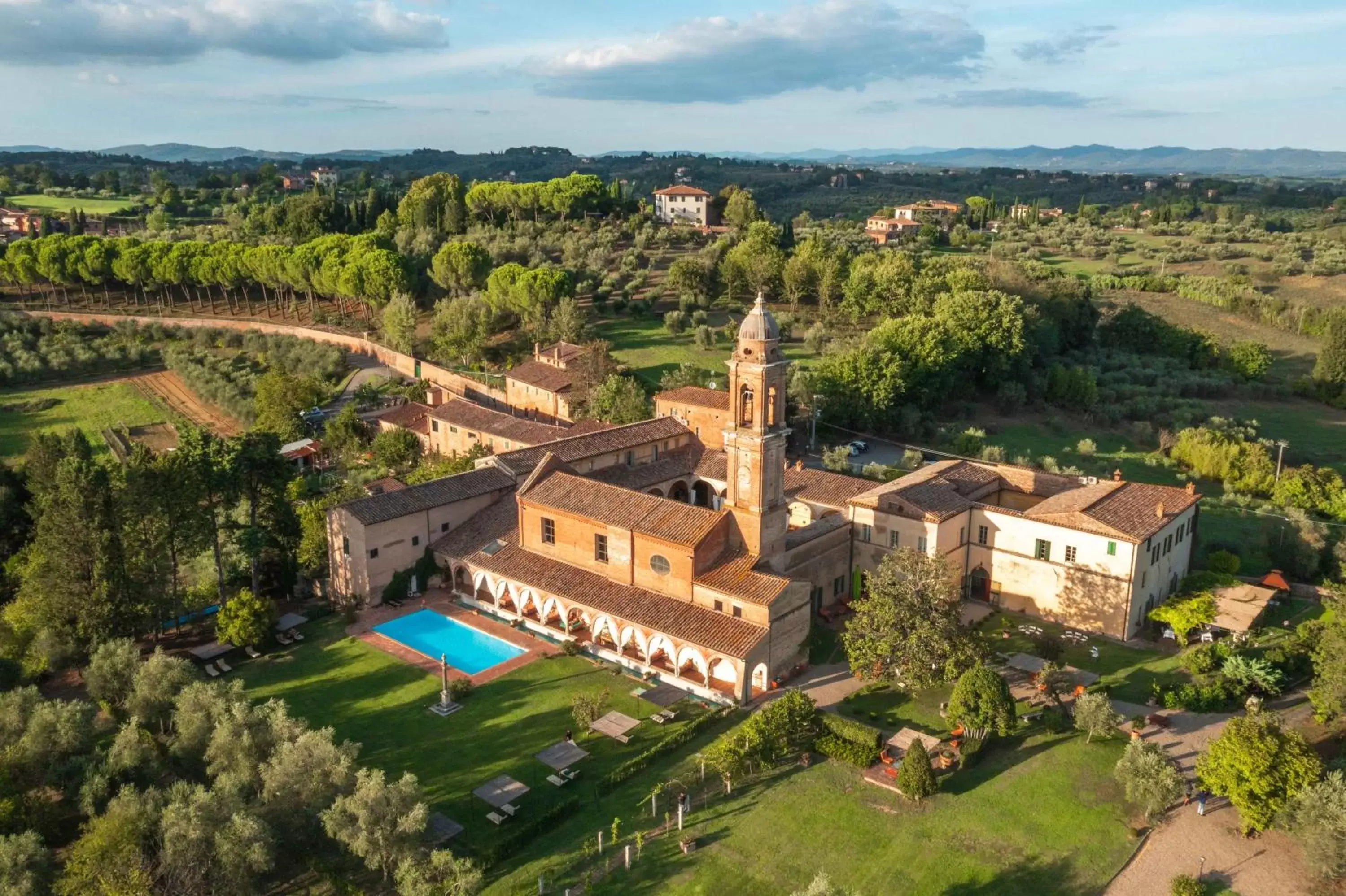 Bird's eye view, Bird's-eye View in Hotel Certosa Di Maggiano