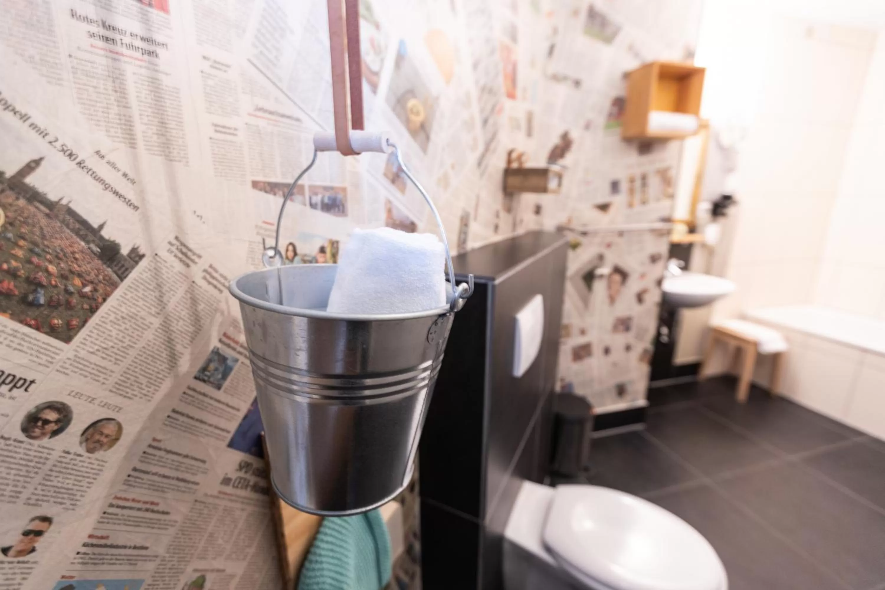 Toilet in Aappartel City Center - kontaktloser Check-in 24h