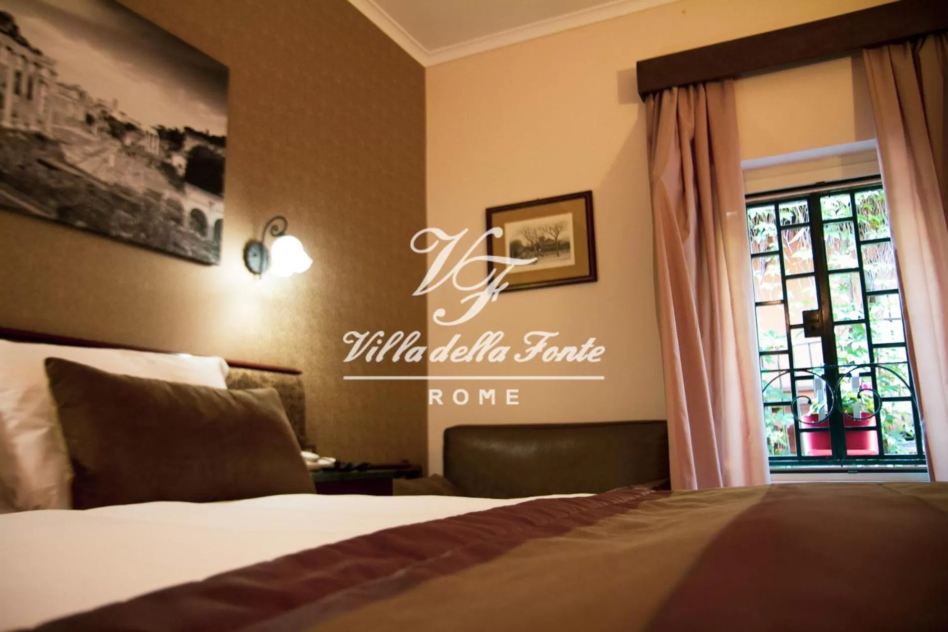 Bed in Villa della Fonte