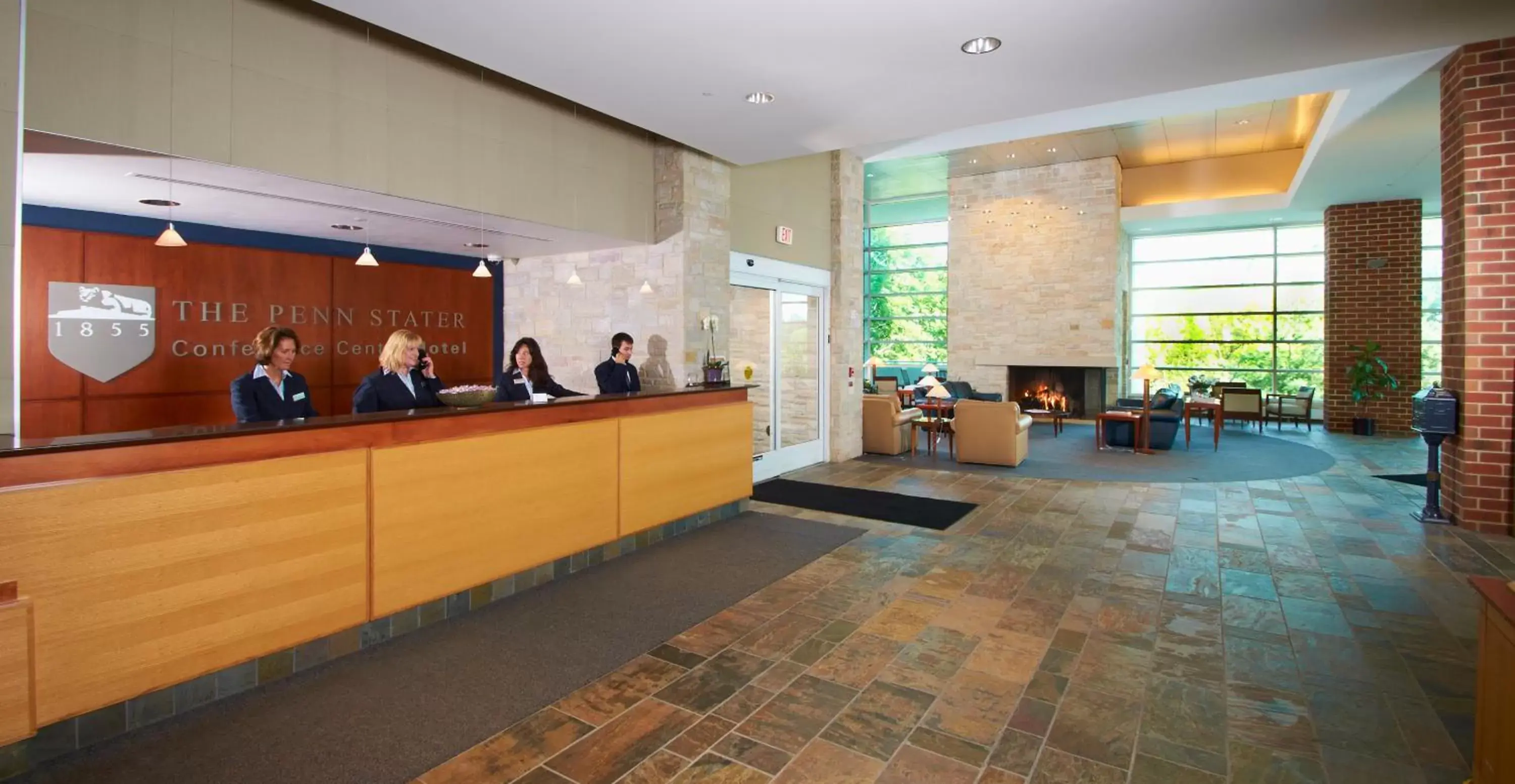 Lobby or reception, Lobby/Reception in The Penn Stater Hotel and Conference Center