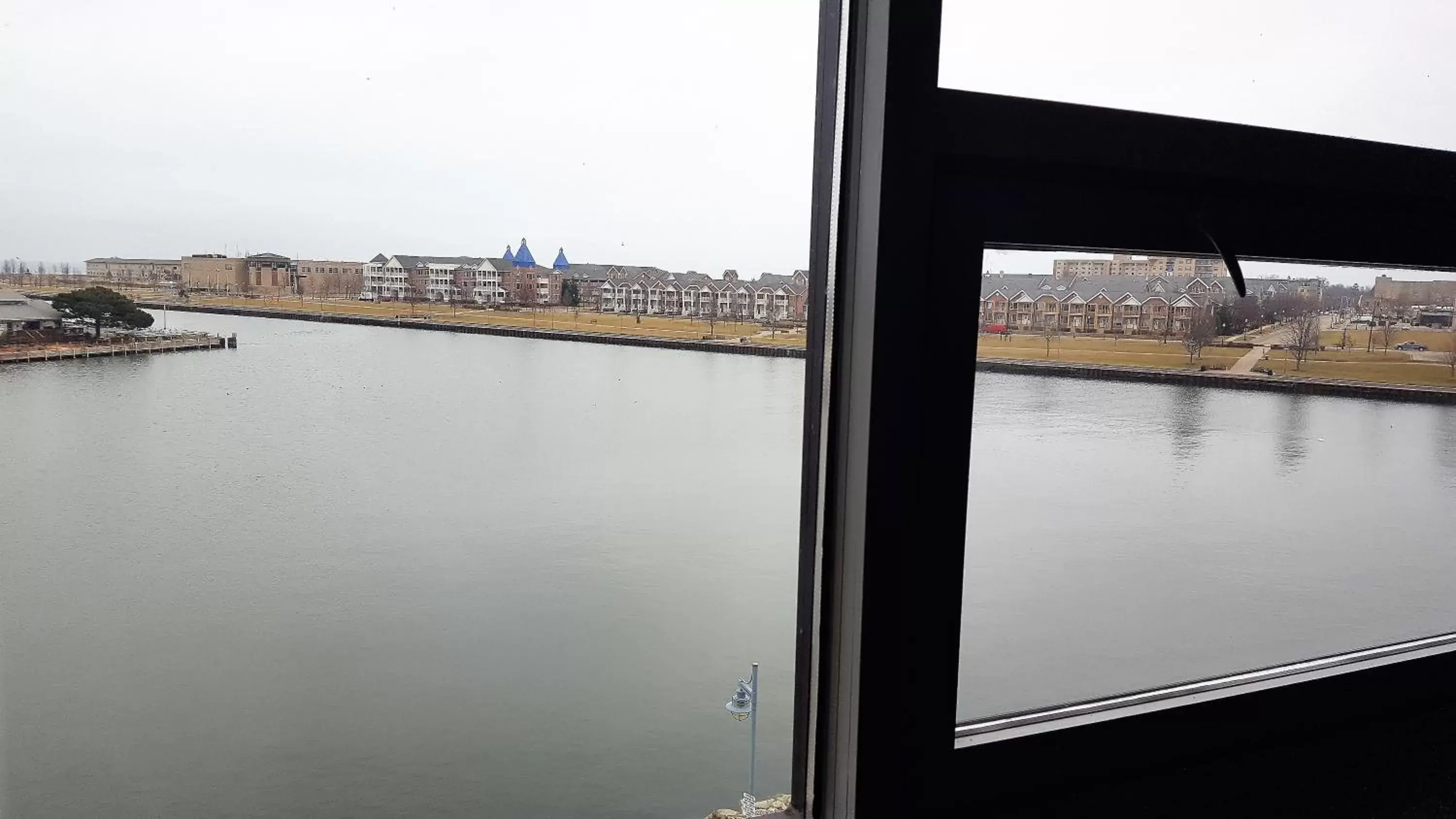 Lake view in Wyndham Garden Kenosha