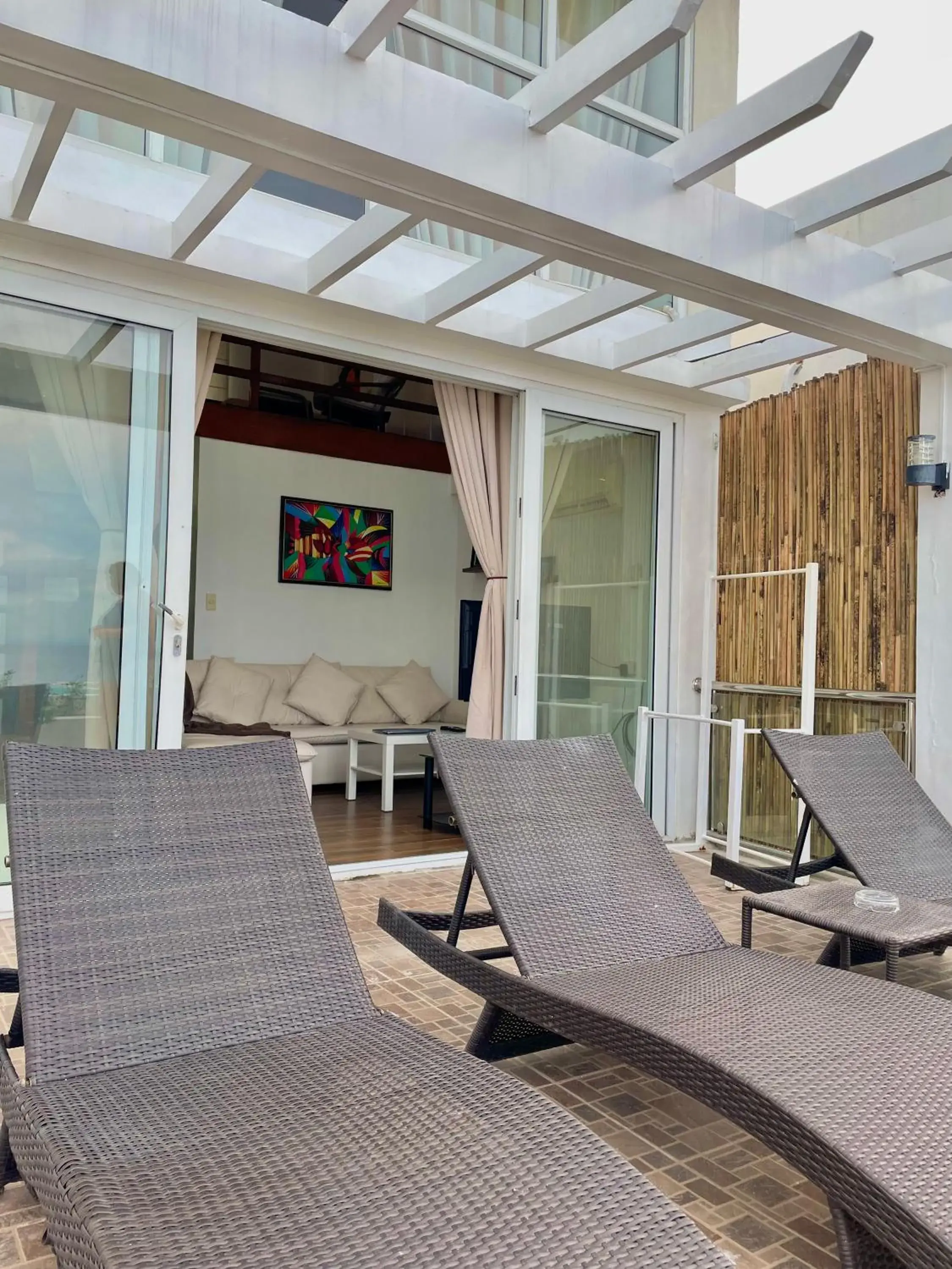 Balcony/Terrace in Arkipelago Beach Resort