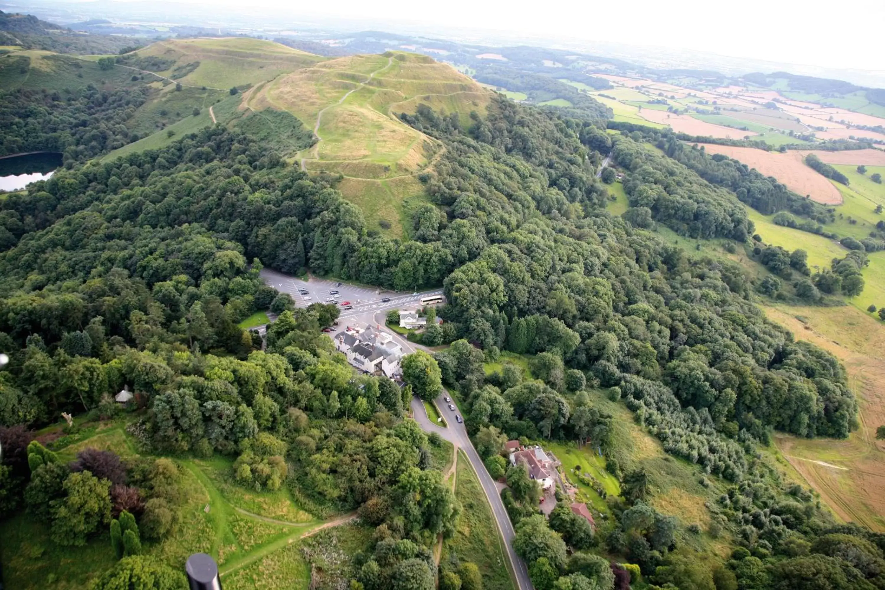 Day, Bird's-eye View in The Malvern Hills Hotel