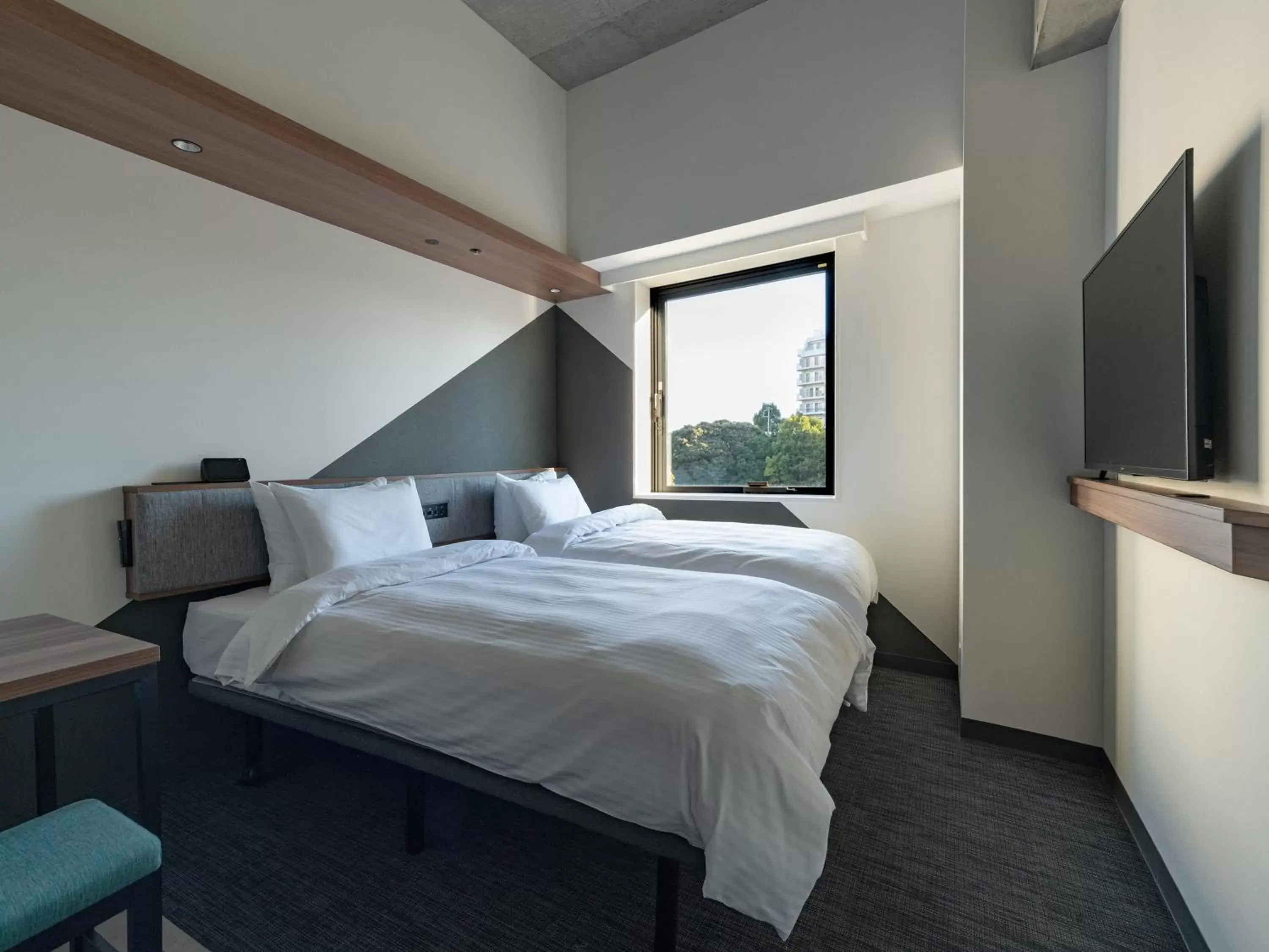 Bed in Prince Smart Inn Atami Bed in Prince Smart Inn Atami