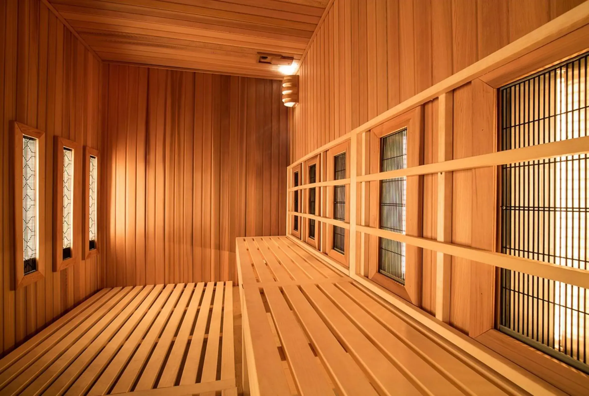 Sauna in Teleferic Grand Hotel