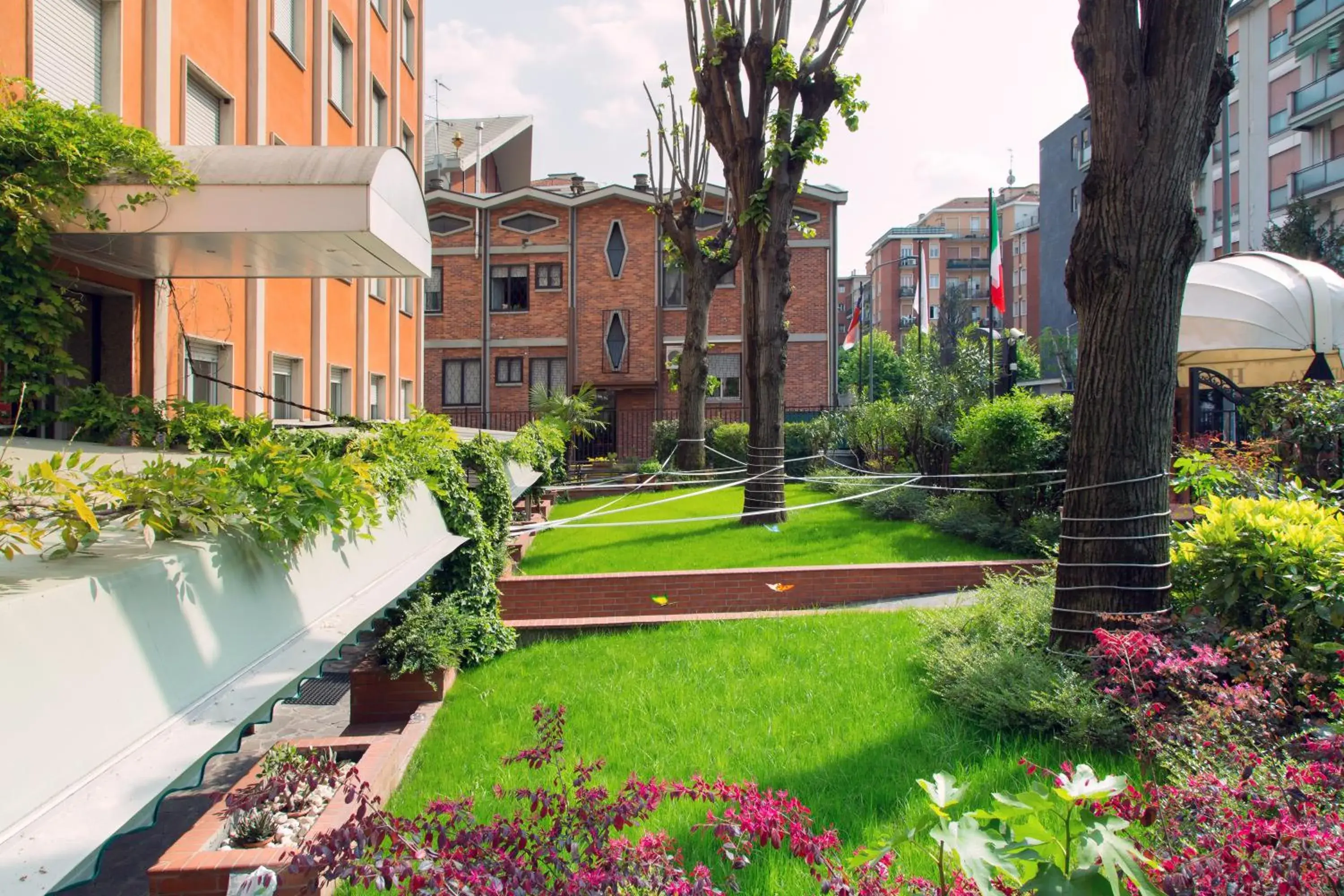 Garden in eco Hotel Milano & BioRiso Restaurant