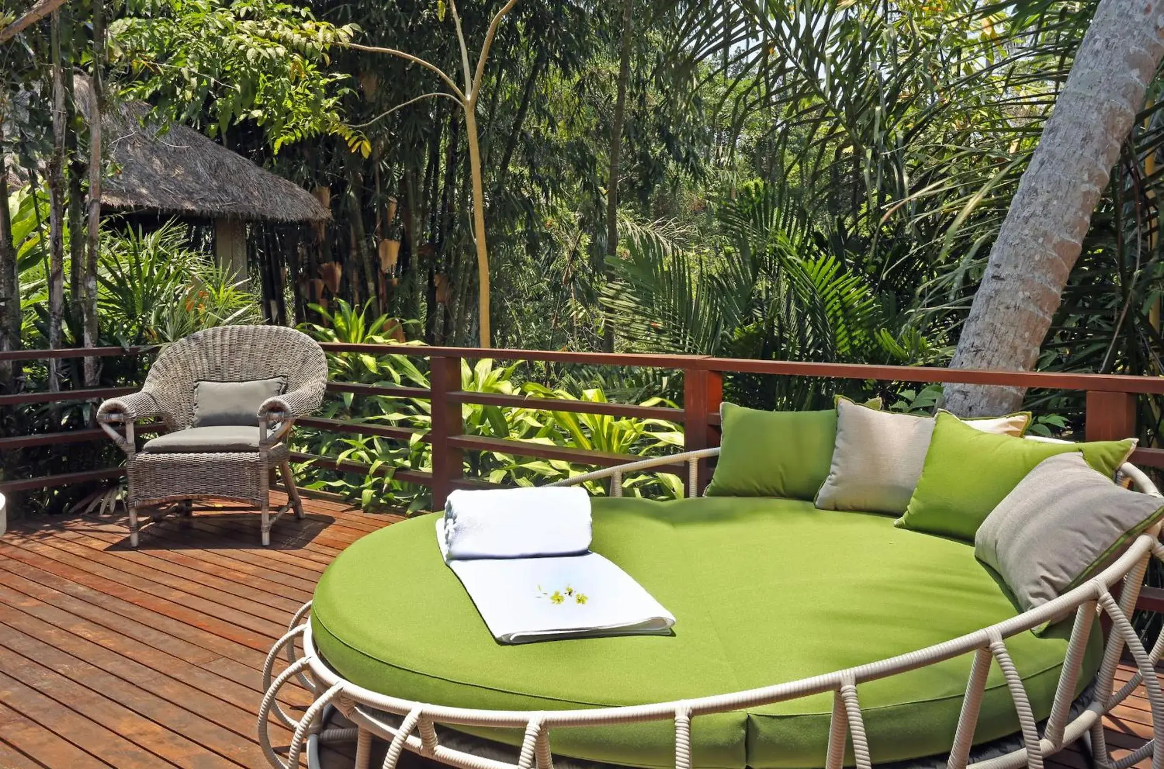 Balcony/Terrace in The Purist Villas & Spa Ubud