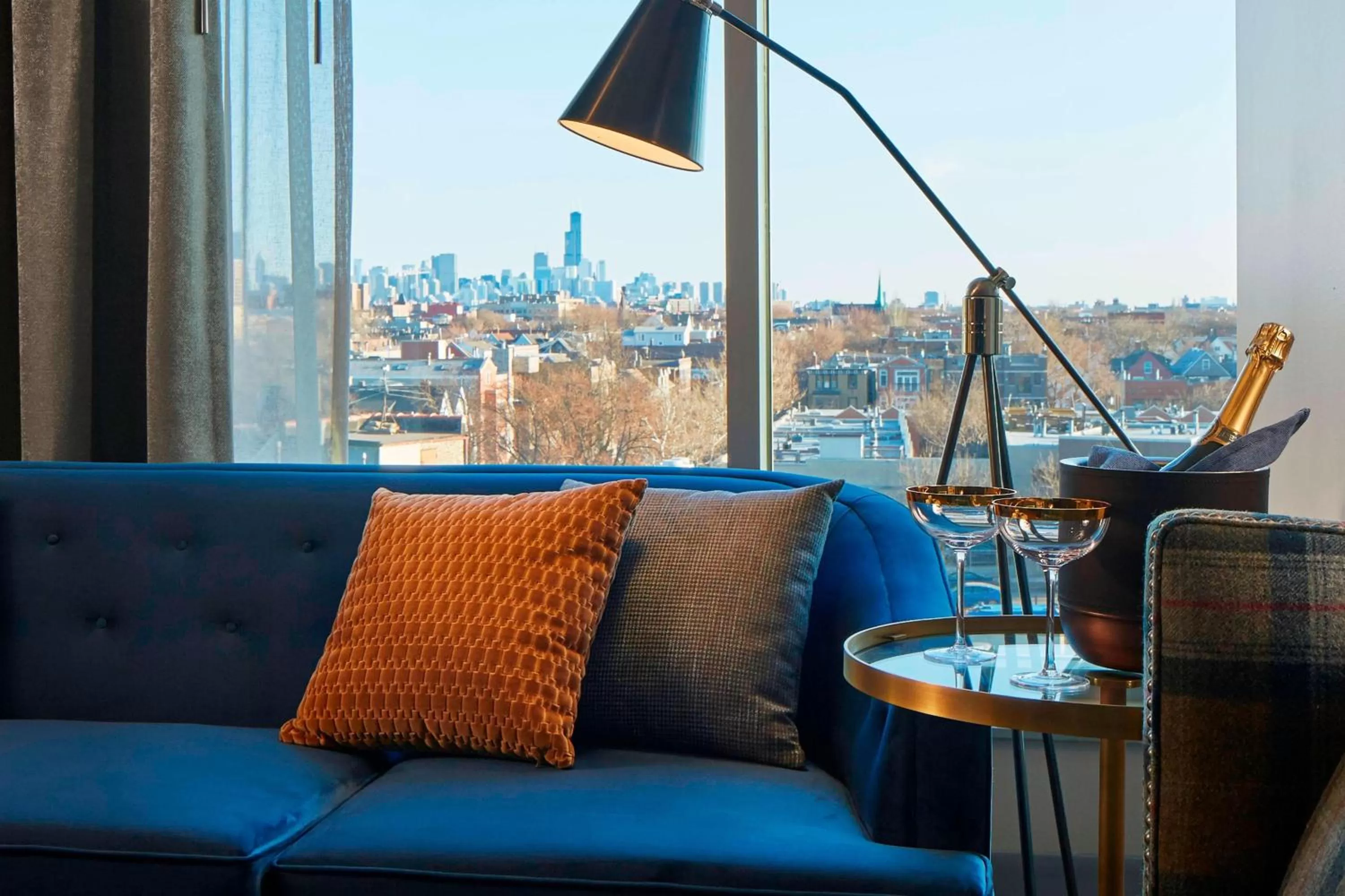 Bedroom in Hotel Zachary, Chicago, a Tribute Portfolio Hotel