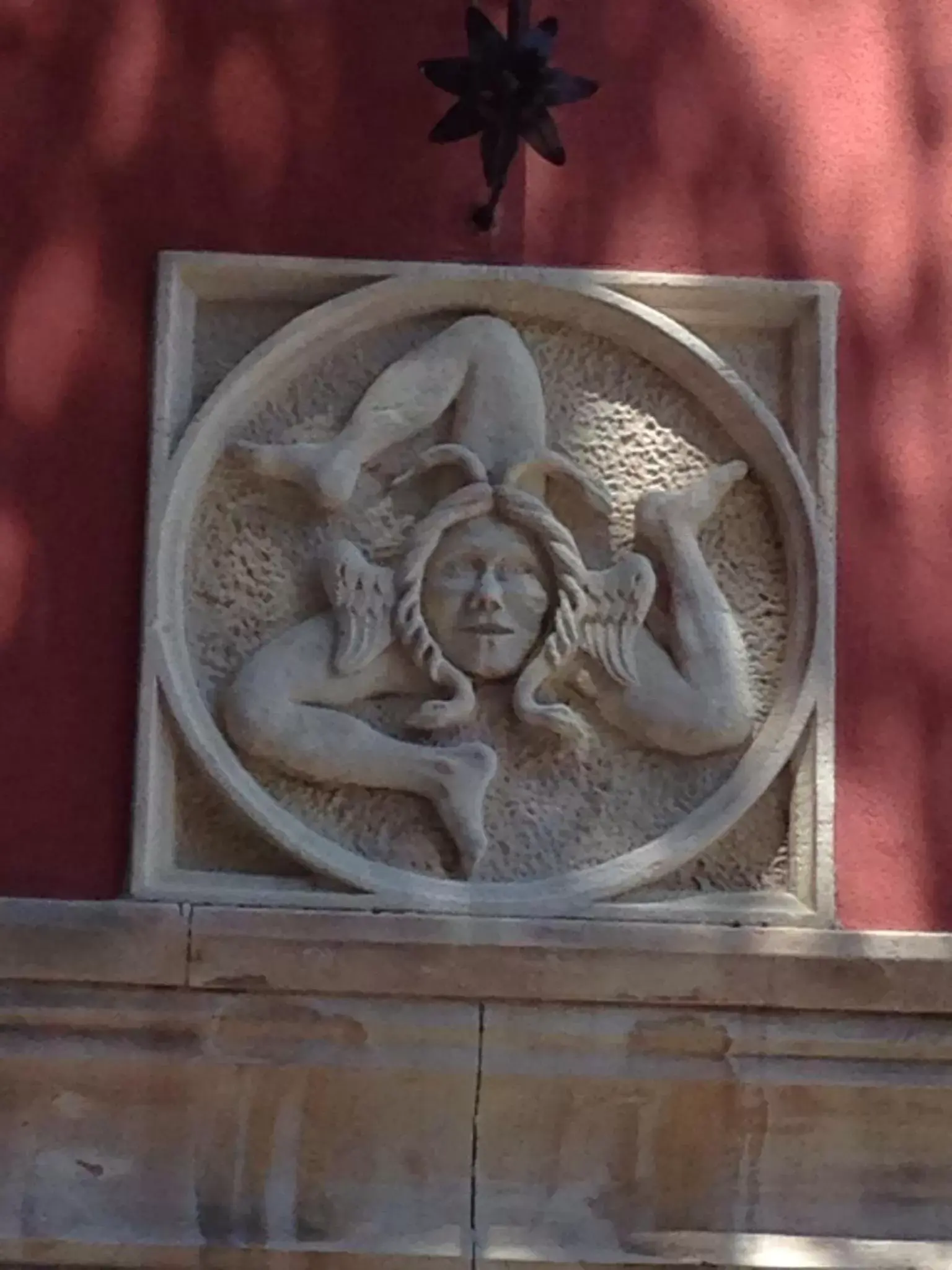 Decorative detail in Villa Astoria