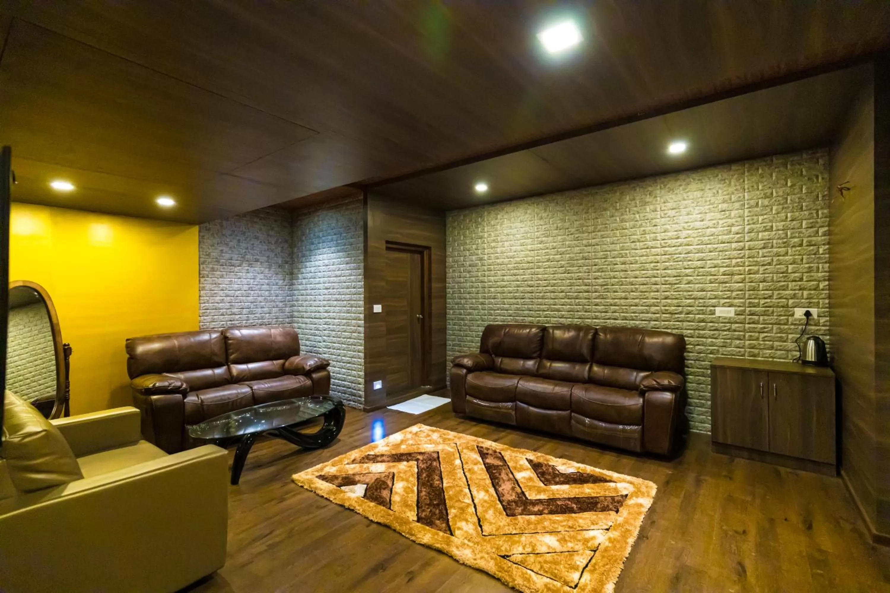 Seating area in HOTEL VIJAYARANI