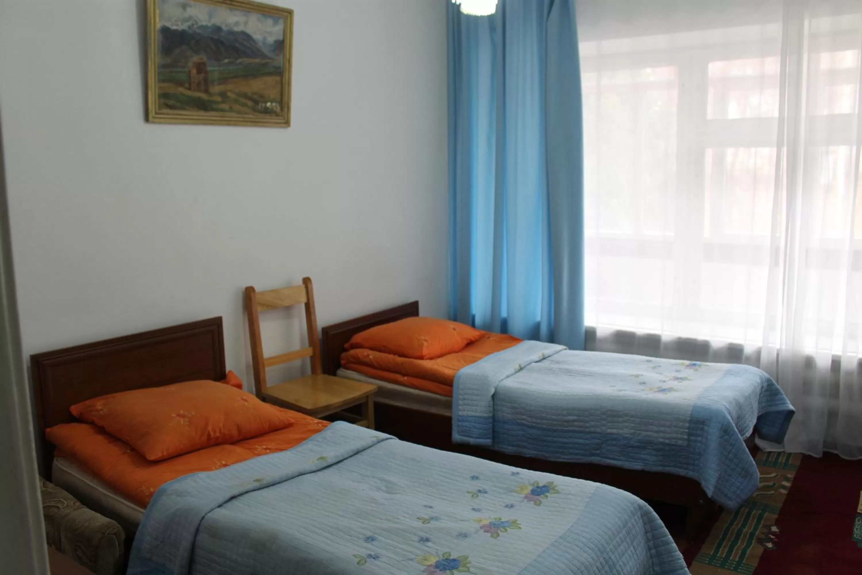 Bed in Otel Issyk-Kul Karakol