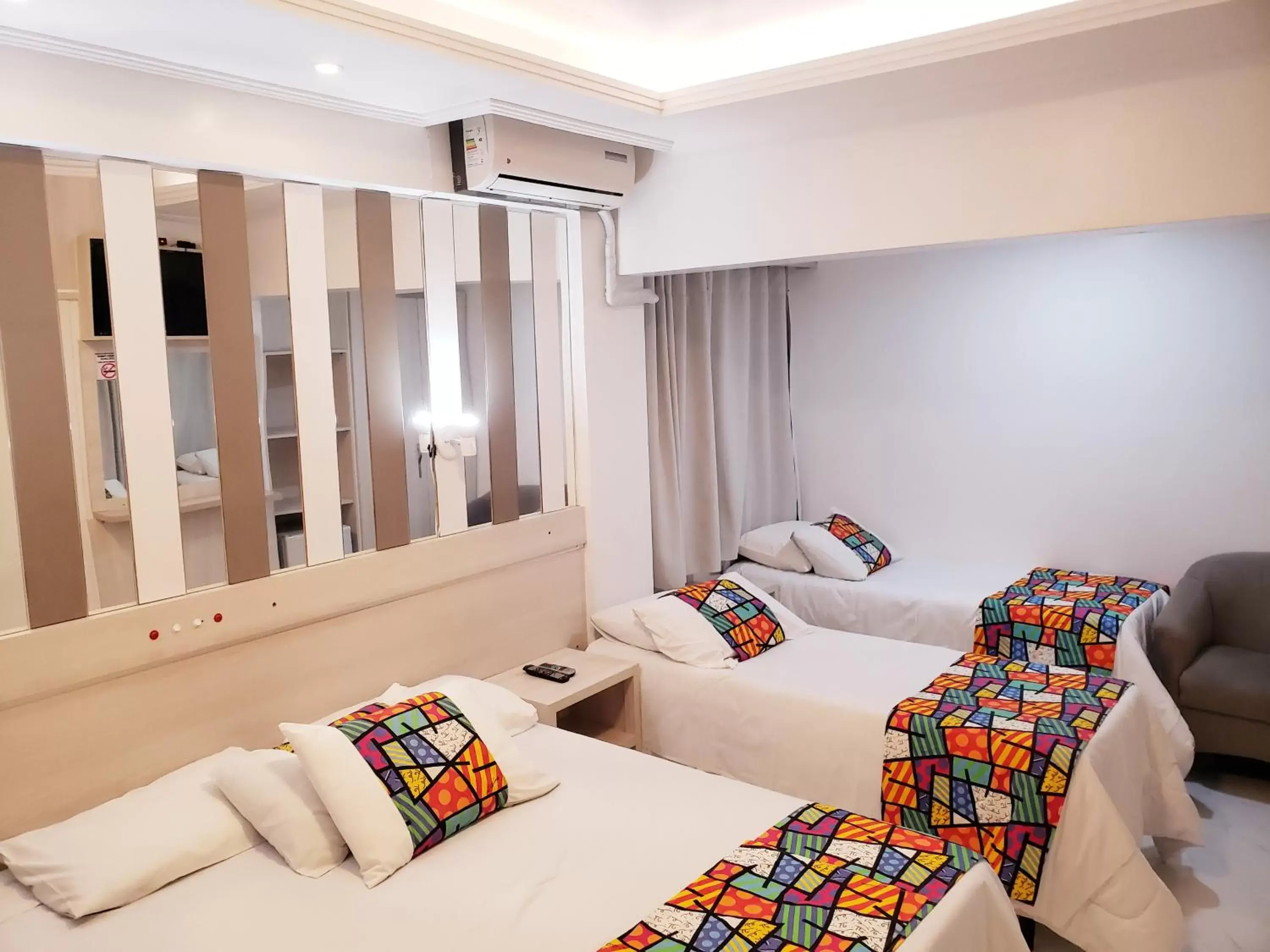 Bedroom, Bed in Hotel Rediadri - Capão da Canoa