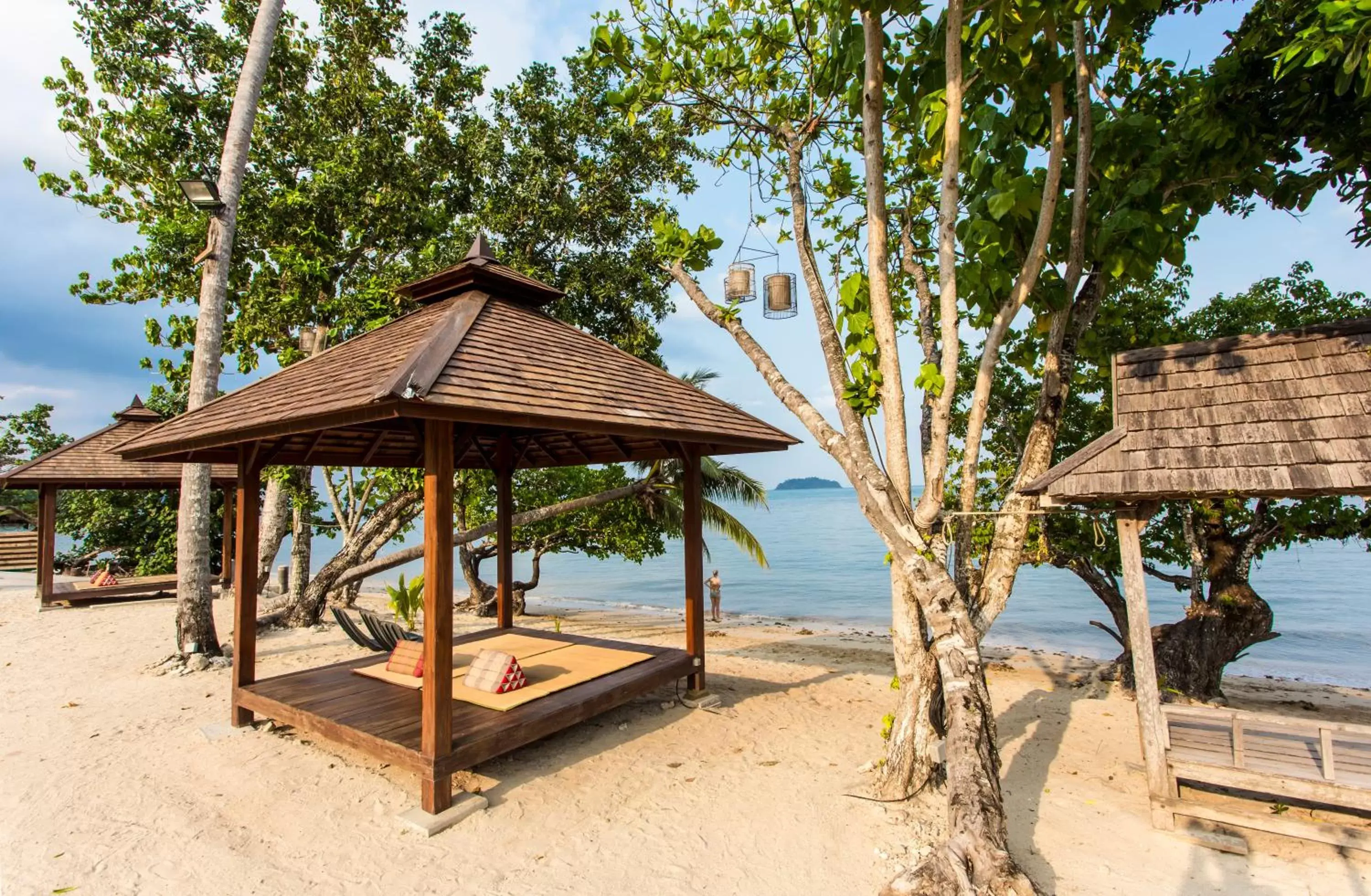 Beach in GajaPuri Resort Koh Chang