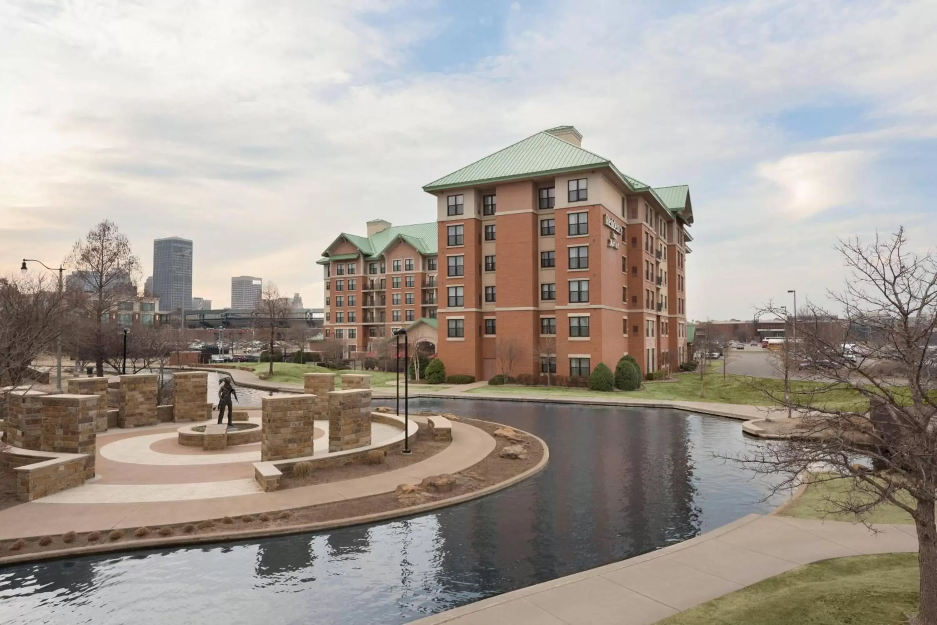 Property building, Swimming Pool in Residence Inn by Marriott Oklahoma City Downtown/Bricktown