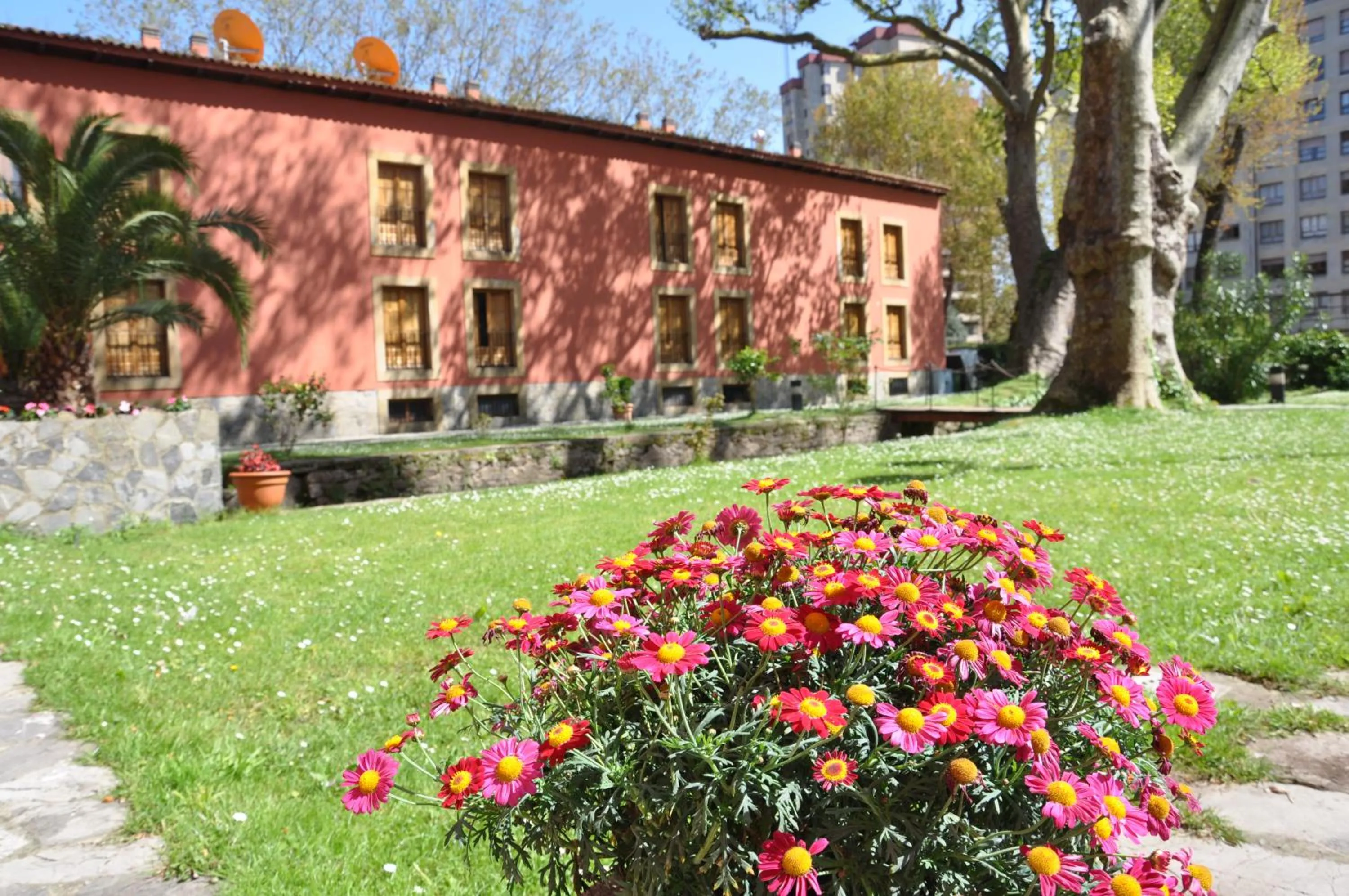 Garden in Parador de Gijón
