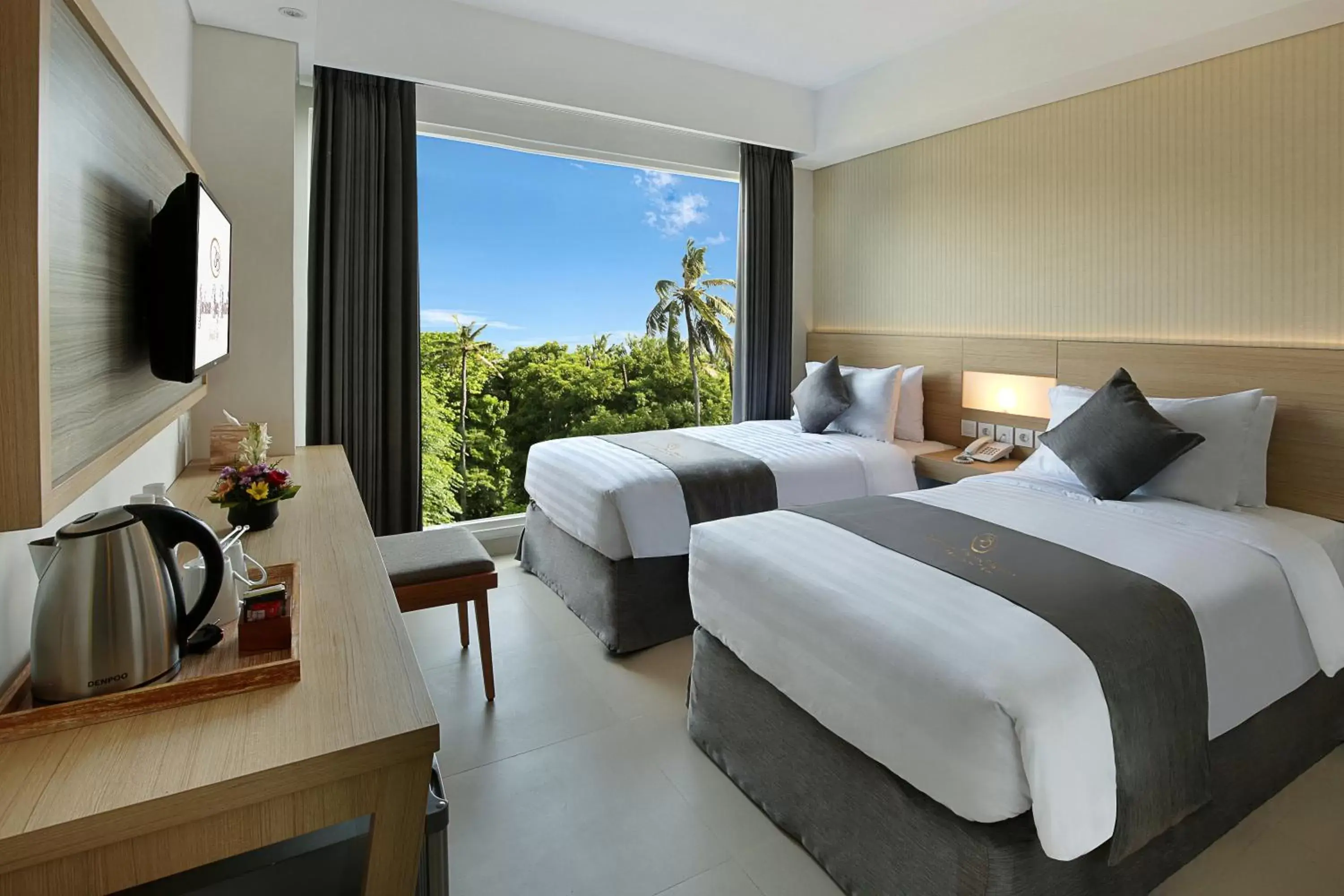 Bed in Jimbaran Bay Beach Resort and Spa by Prabhu