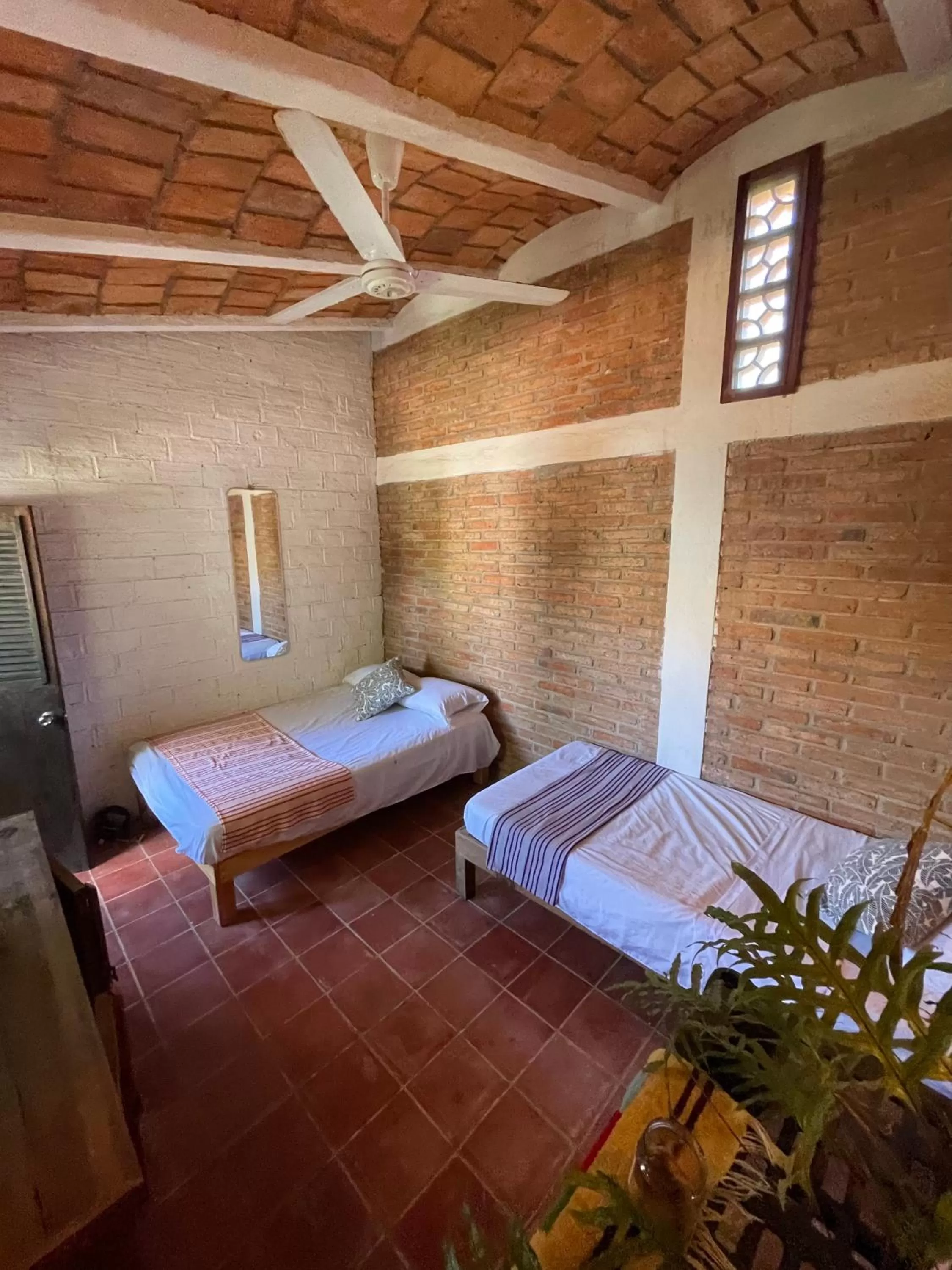 Bed in Hosteria Chata Adults Only