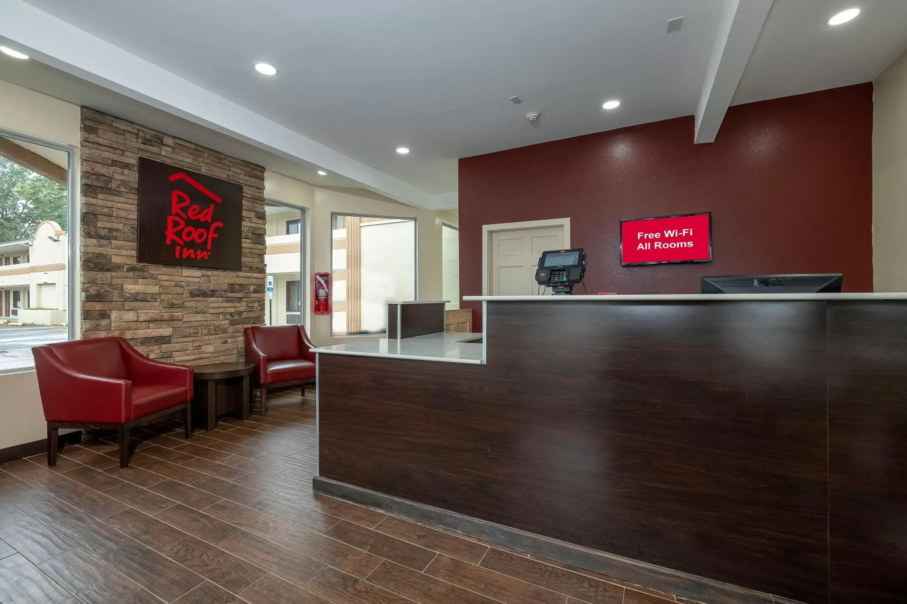 Lobby or reception, Lobby/Reception in Red Roof Inn Freehold