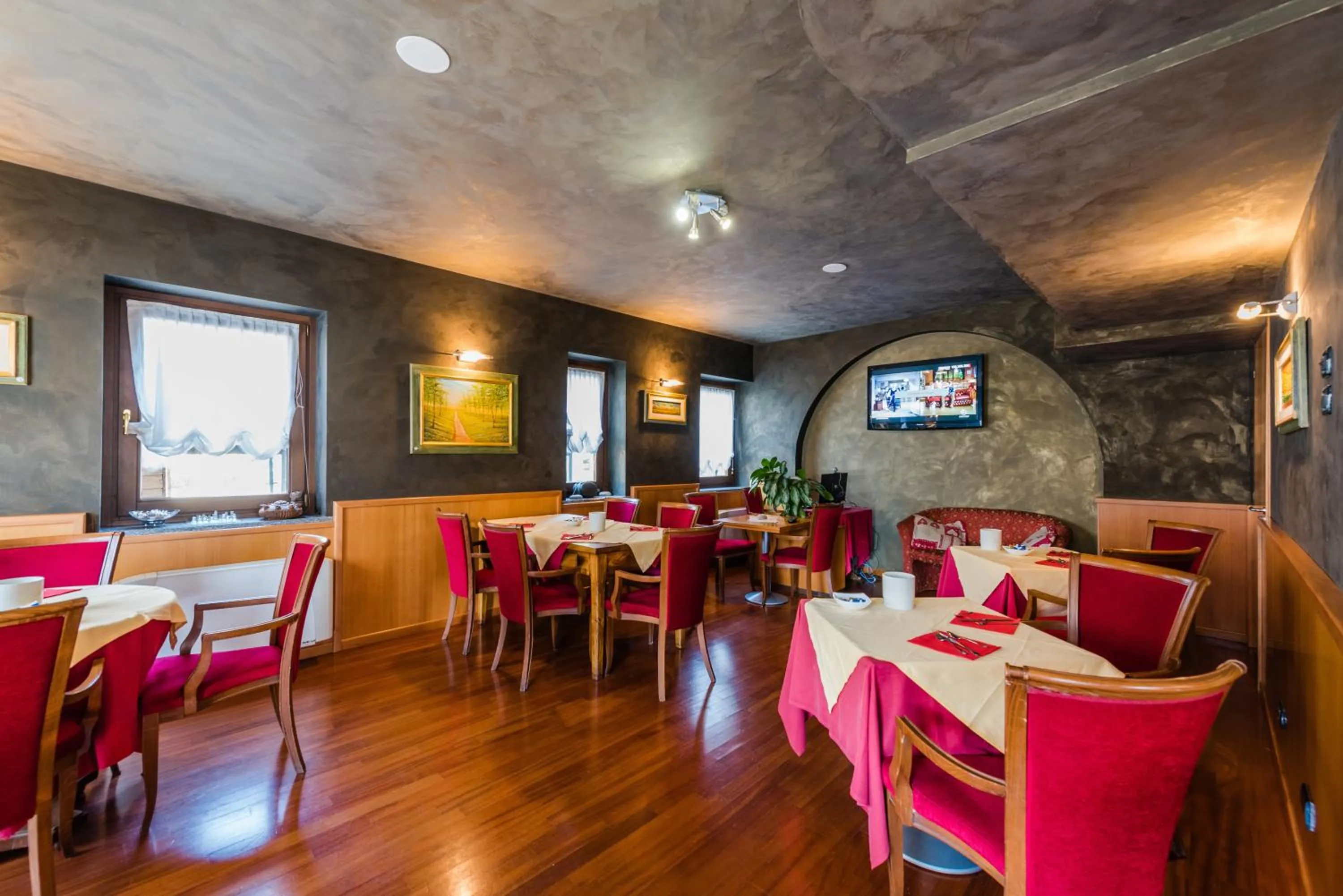 Food and drinks in Hotel Au Soleil