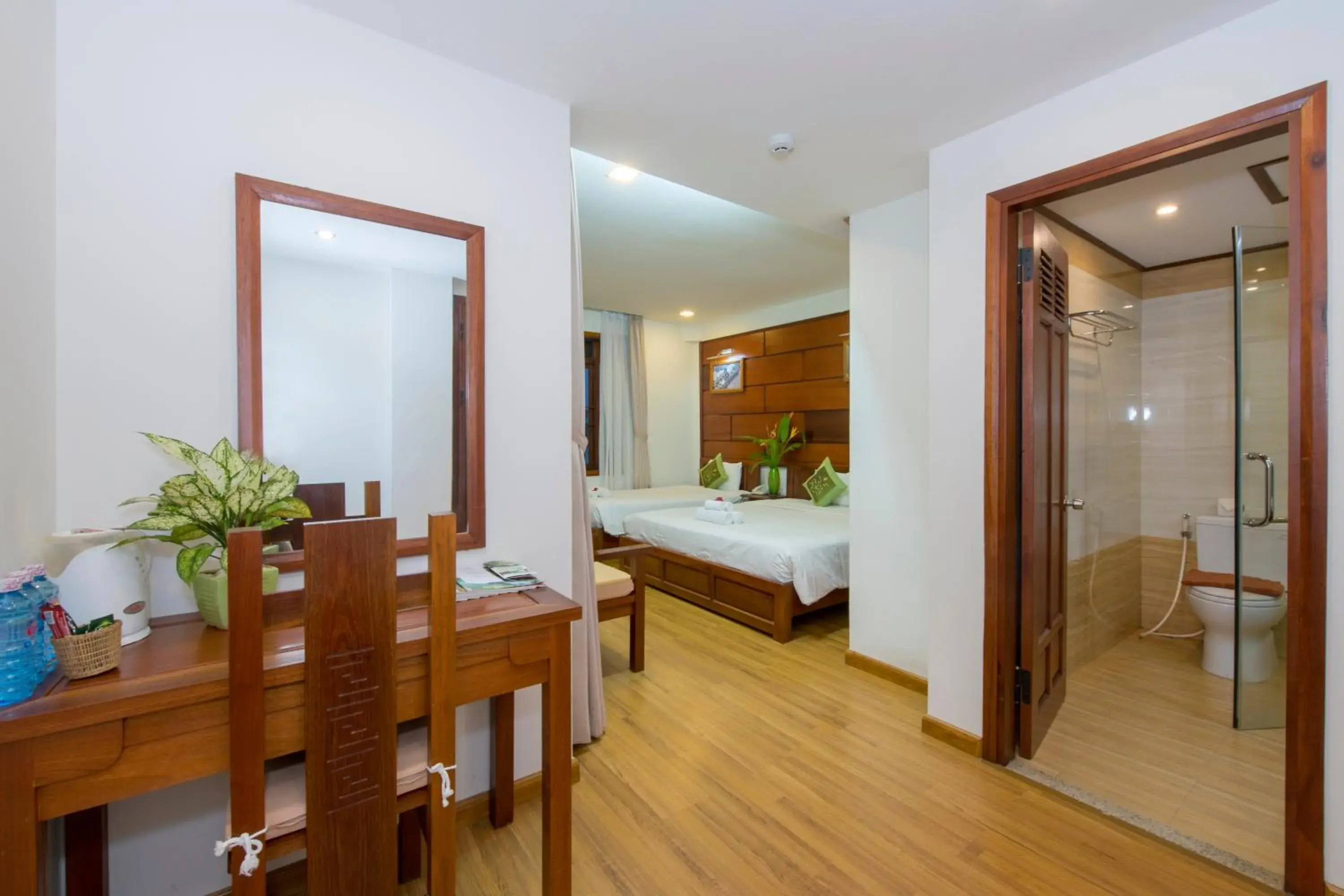 Bedroom, Bed in Kiman Hoi An Hotel And Spa