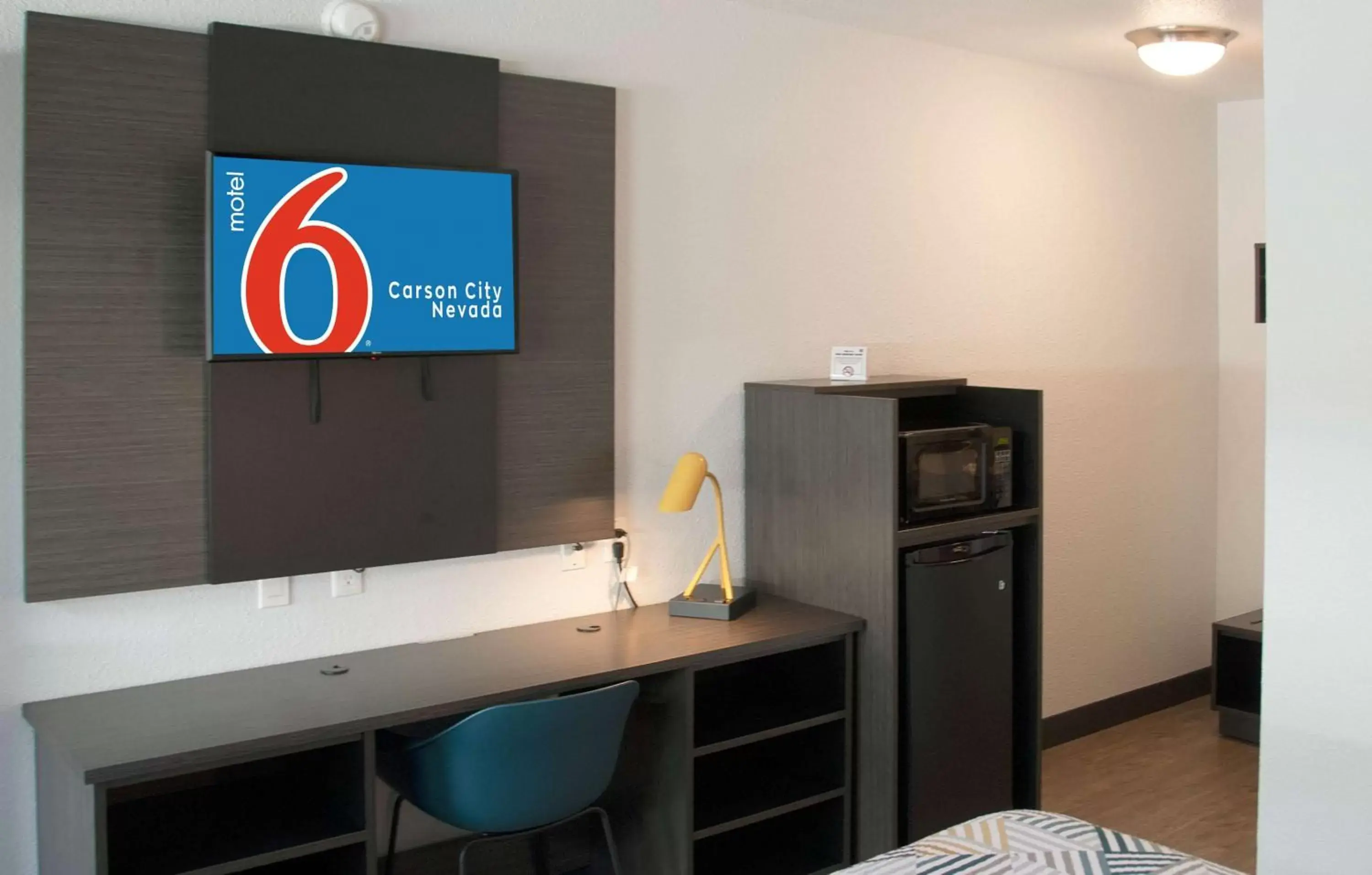 TV and multimedia, TV/Entertainment Center in Motel 6-Carson City, NV