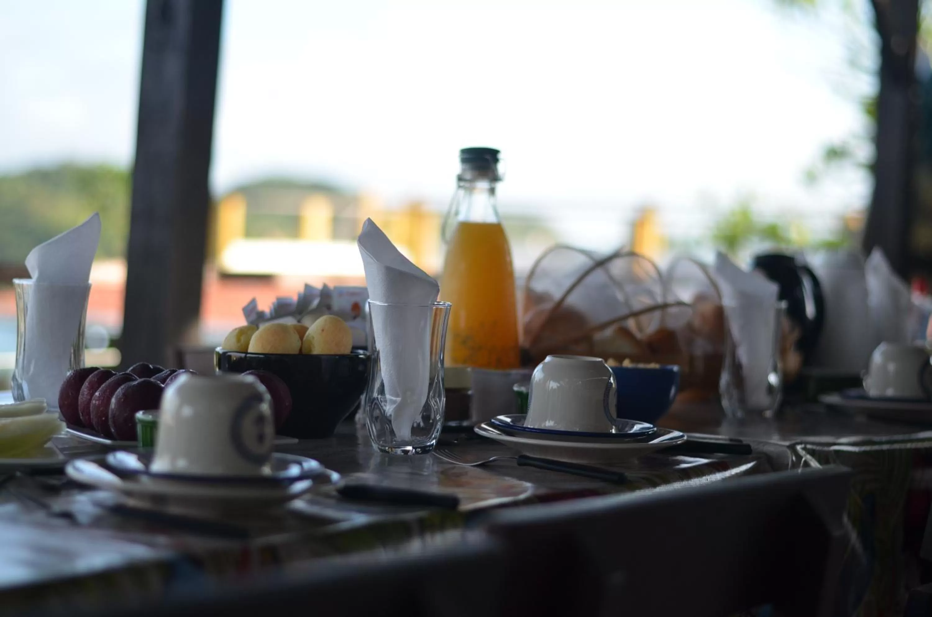 Buffet breakfast in Pousada Vila de Monaco