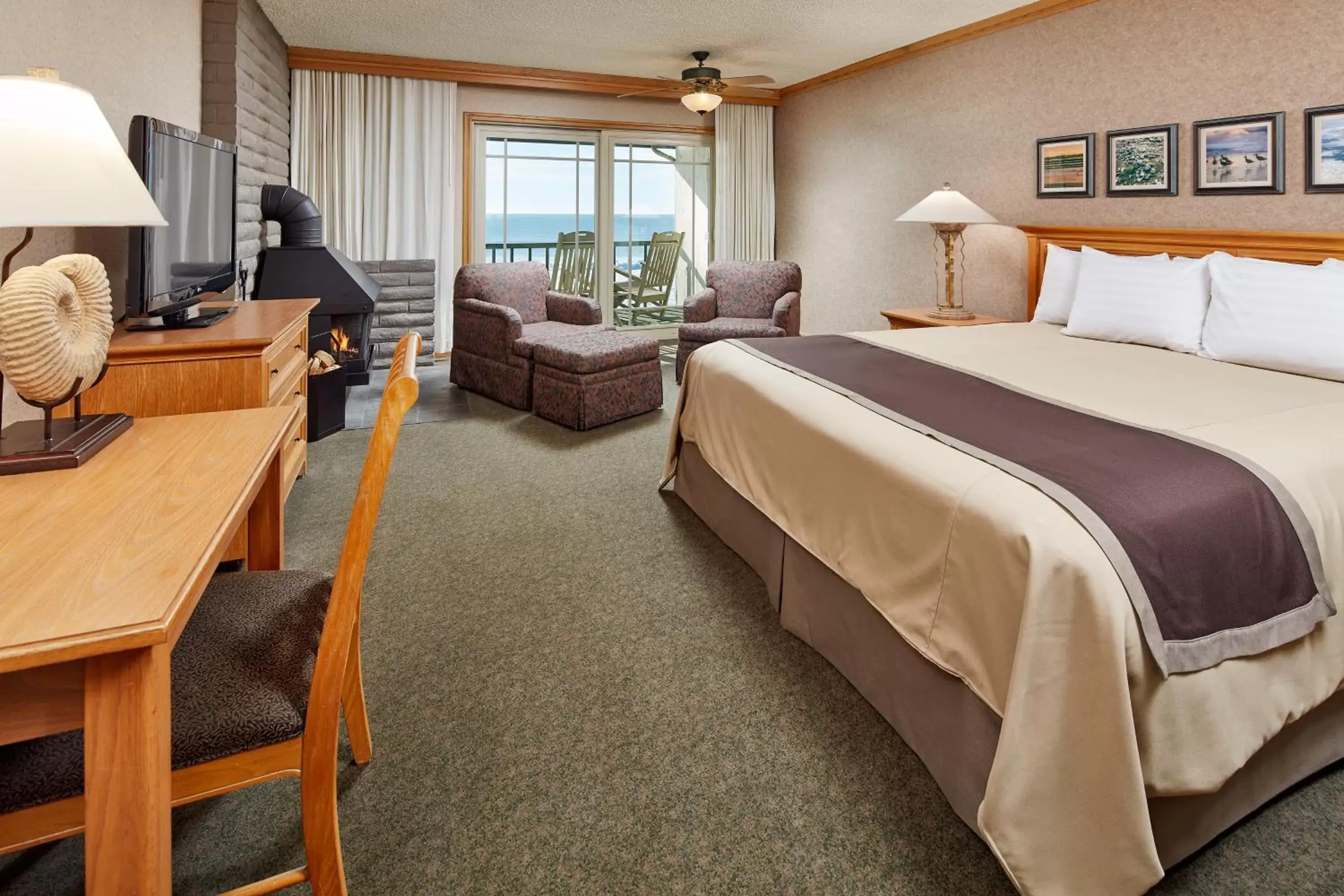 Bedroom in Cavalier Oceanfront Resort