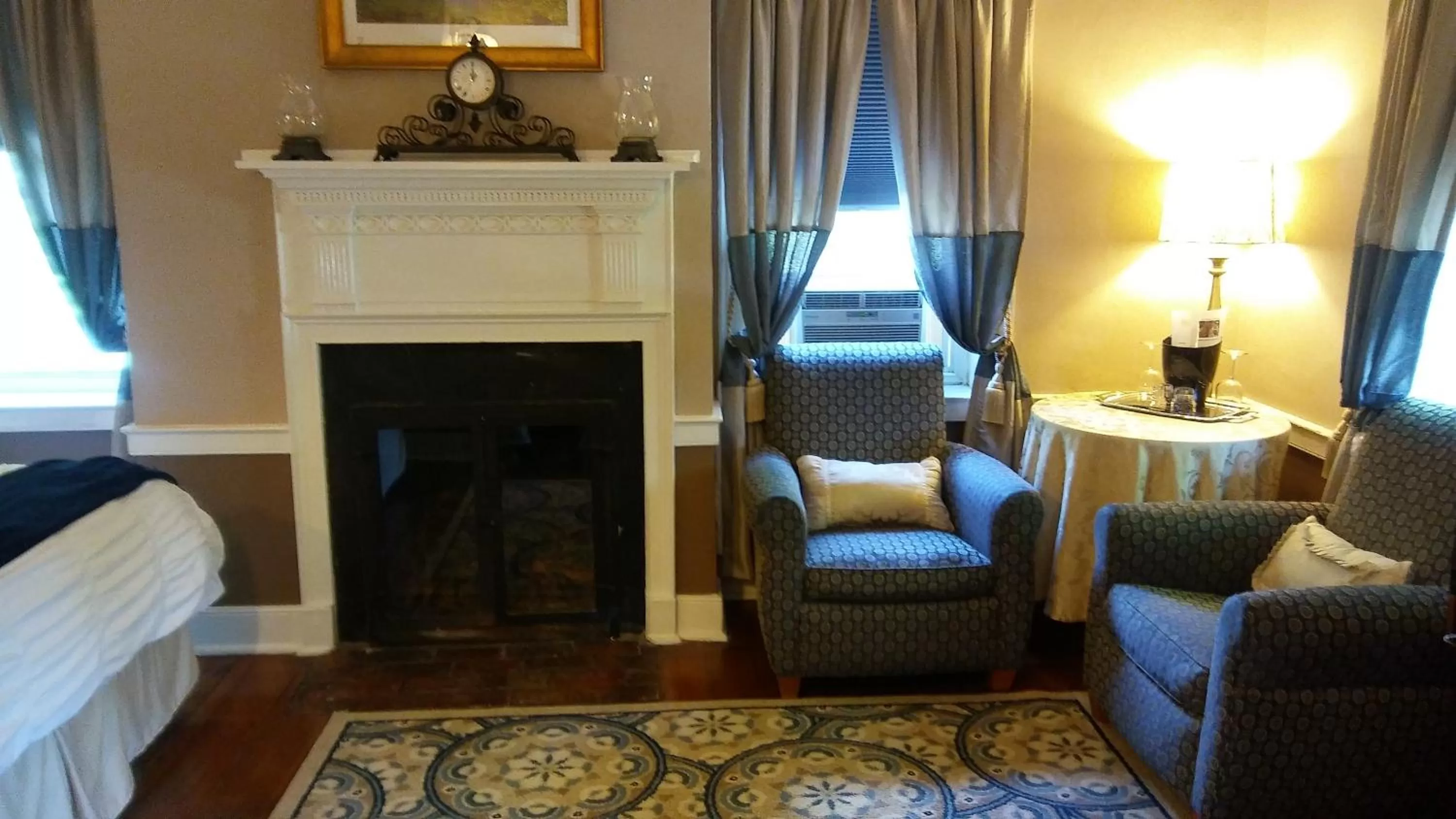 Decorative detail, Seating Area in Old Brick Inn