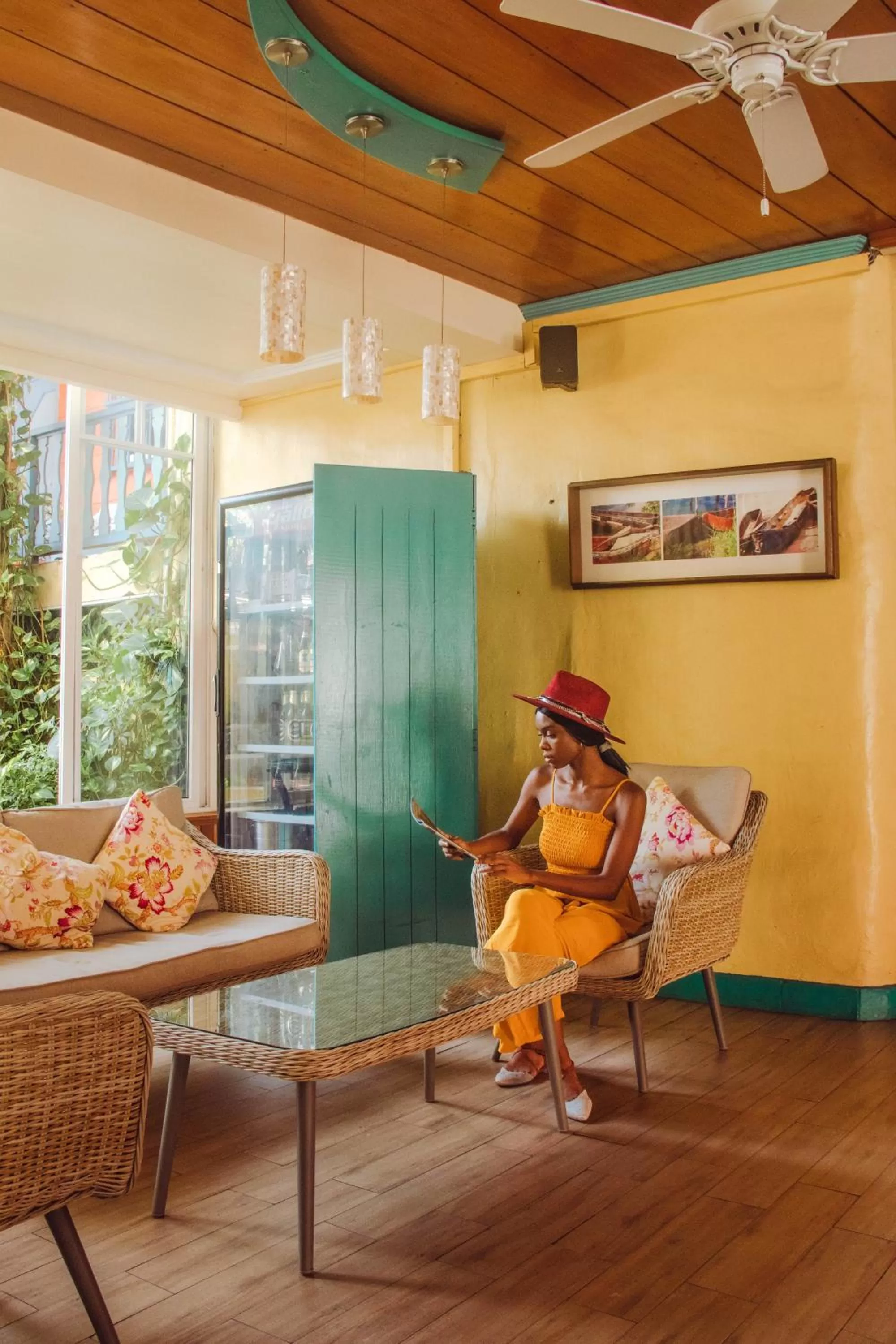 Living room in Hotel Casona de La Isla