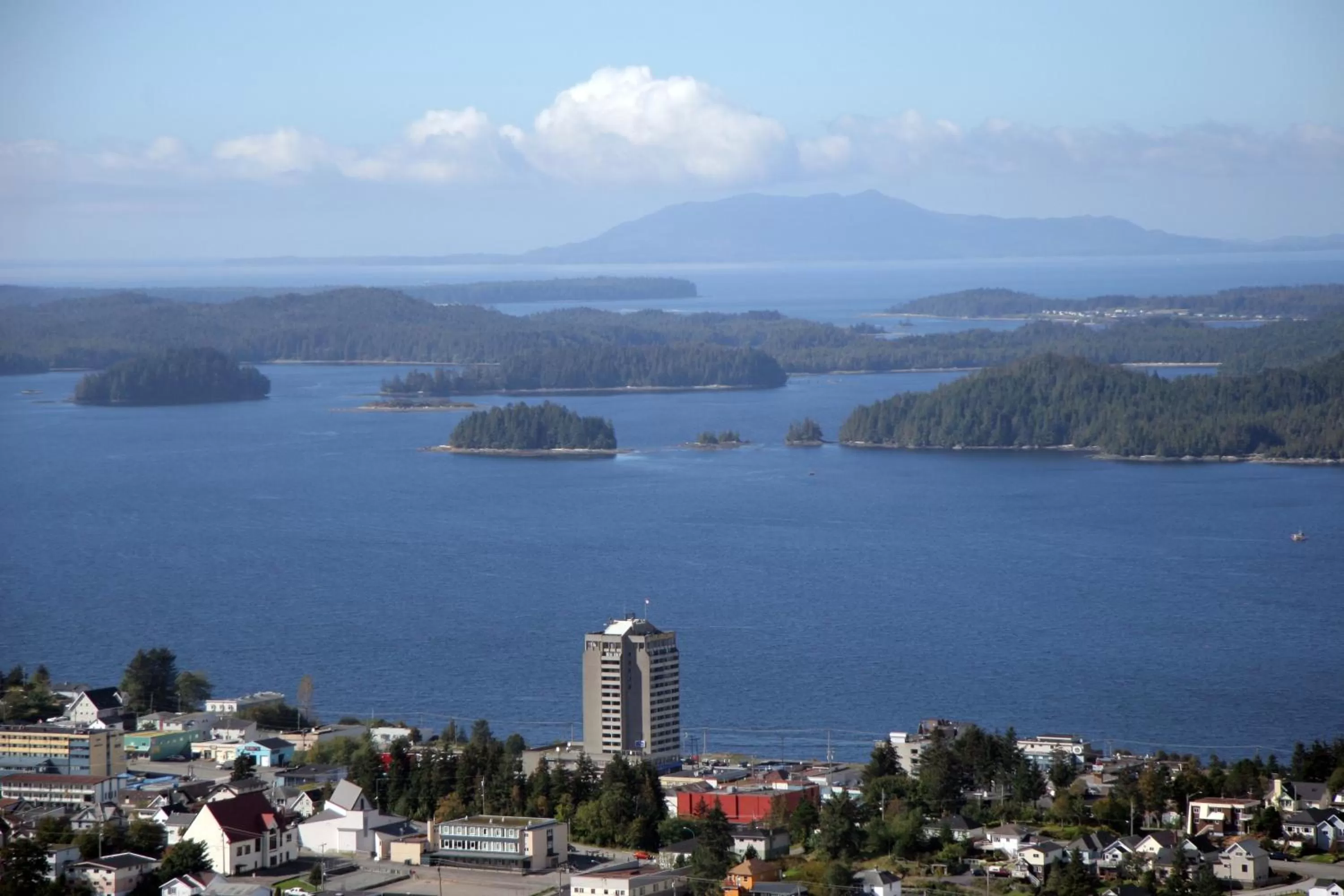 Bird's eye view in Highliner Hotel