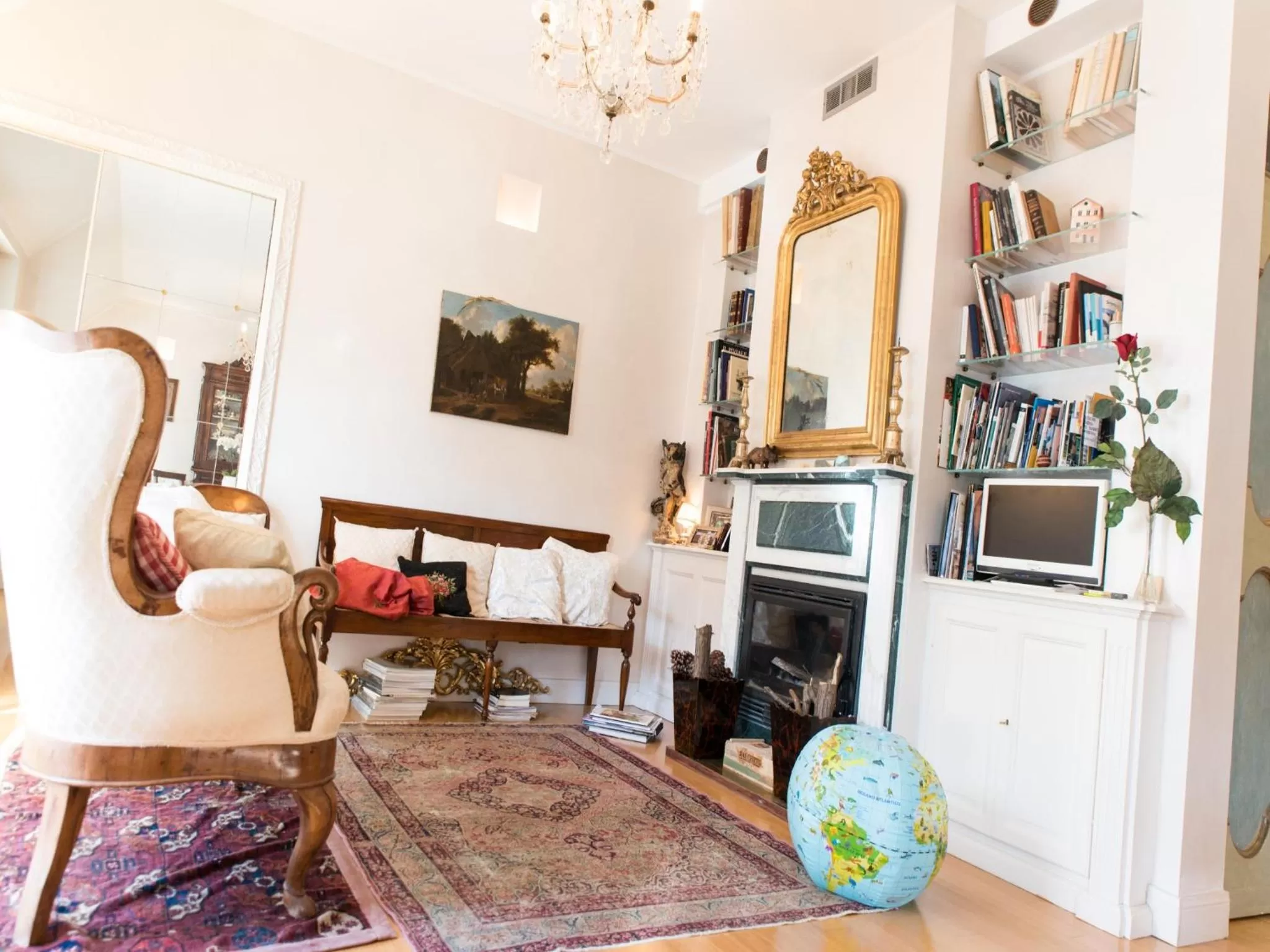 Communal lounge/ TV room in Casa Malena