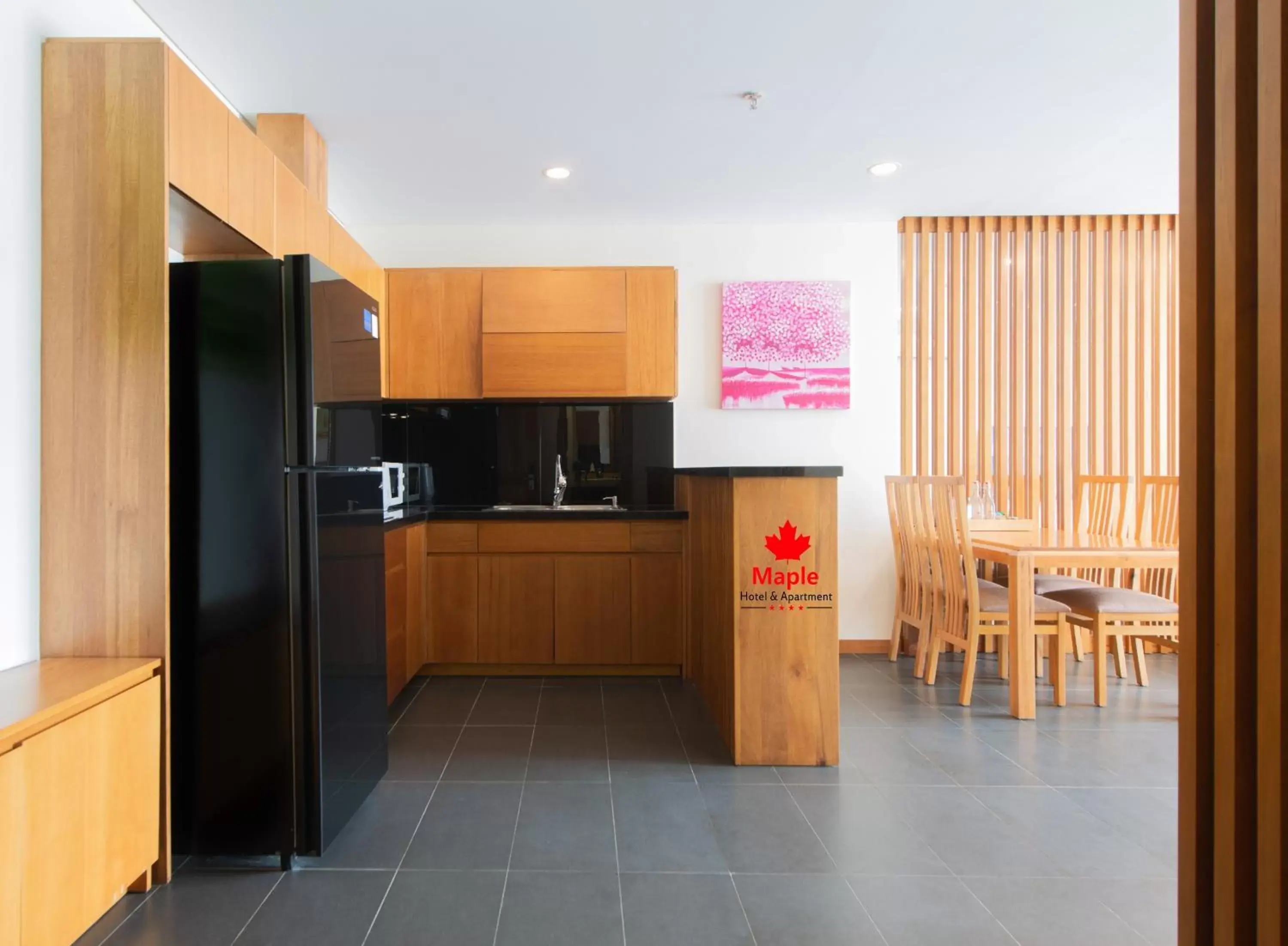 kitchen, Kitchen/Kitchenette in Maple Hotel & Apartment
