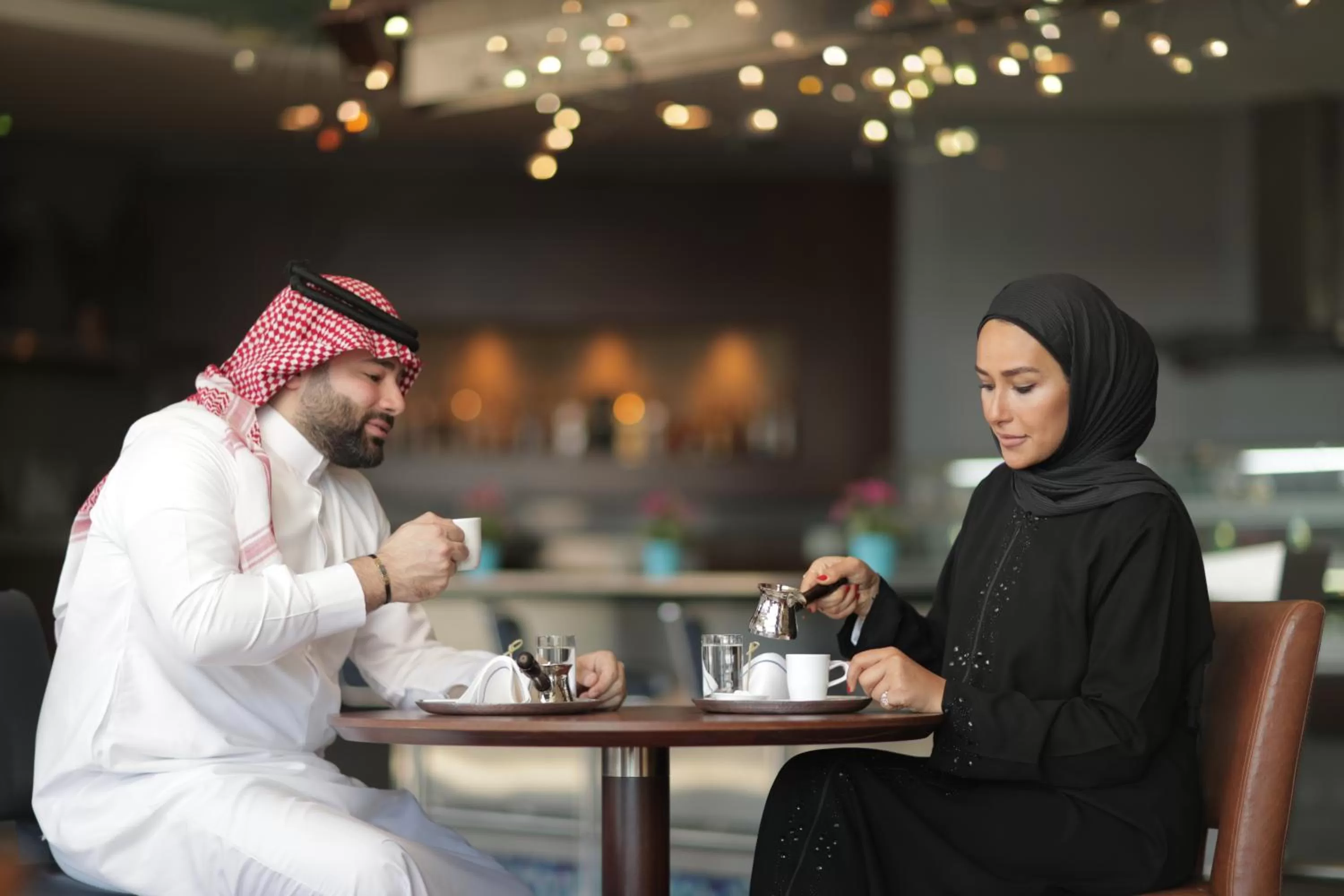 Lounge or bar in Raouche Arjaan by Rotana