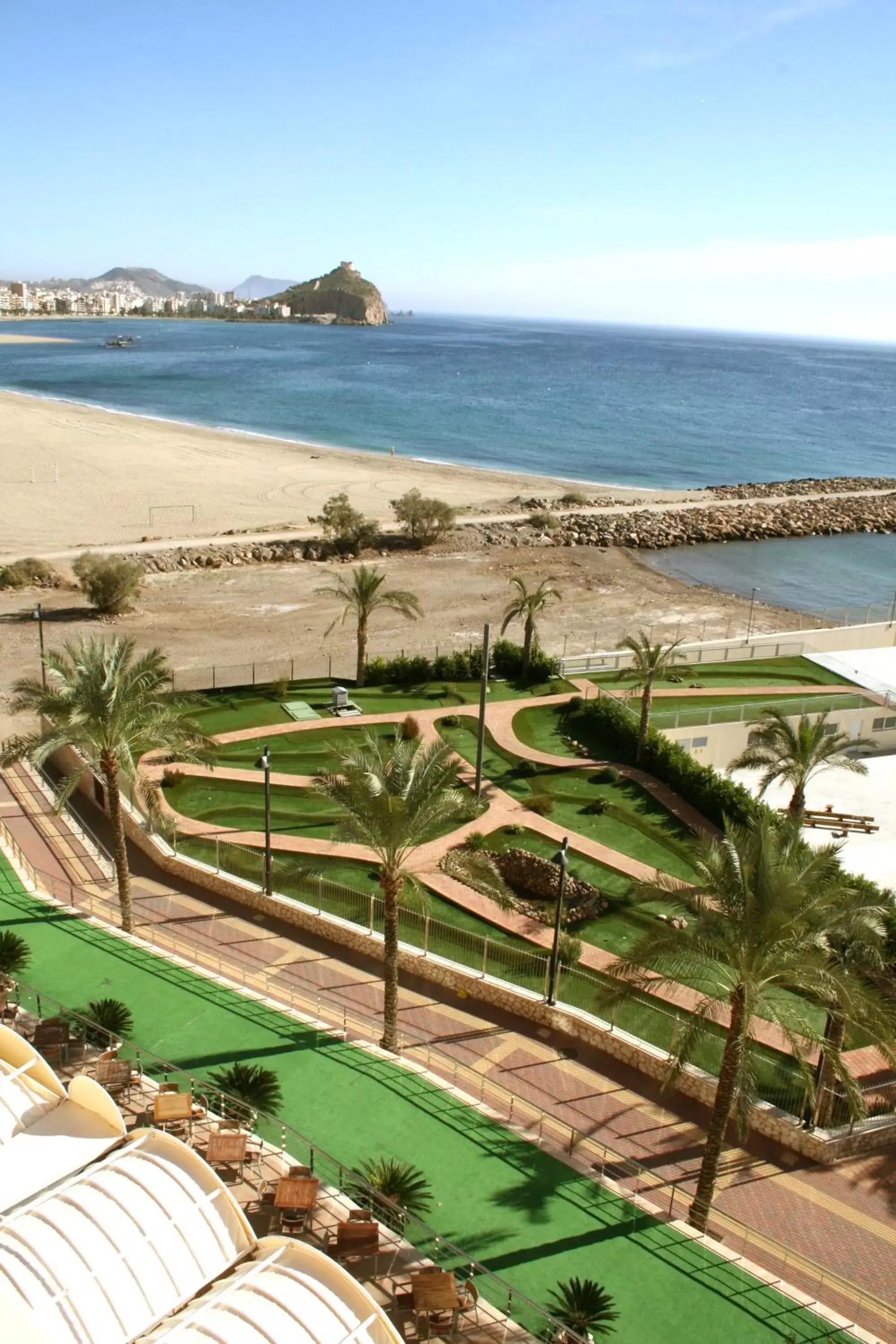 Minigolf, Pool View in Hotel Puerto Juan Montiel Spa & Base Nautica