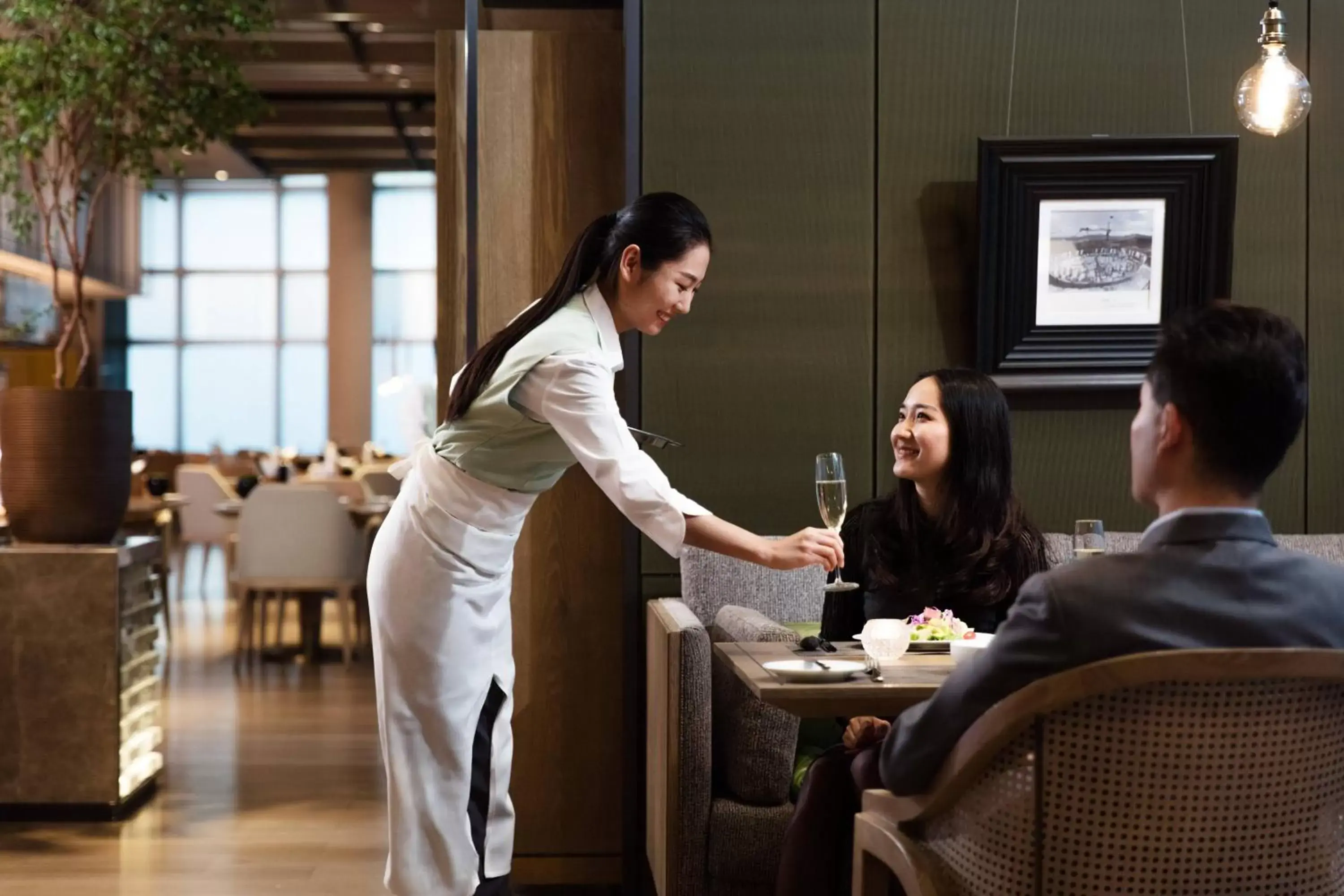 Kitchen or kitchenette in Shenzhen Marriott Hotel Nanshan