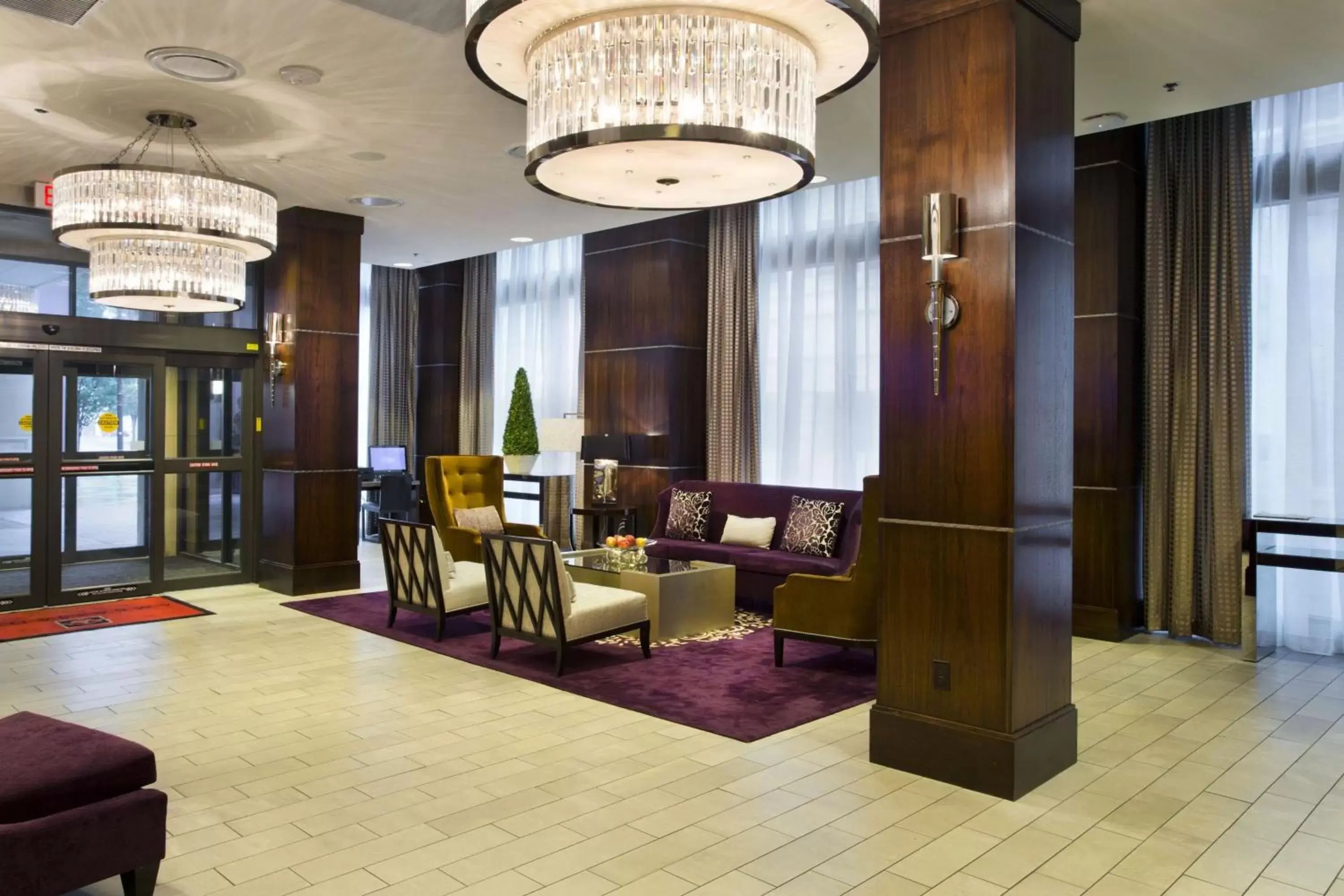 Lobby or reception in Ambassador Hotel Wichita, Autograph Collection