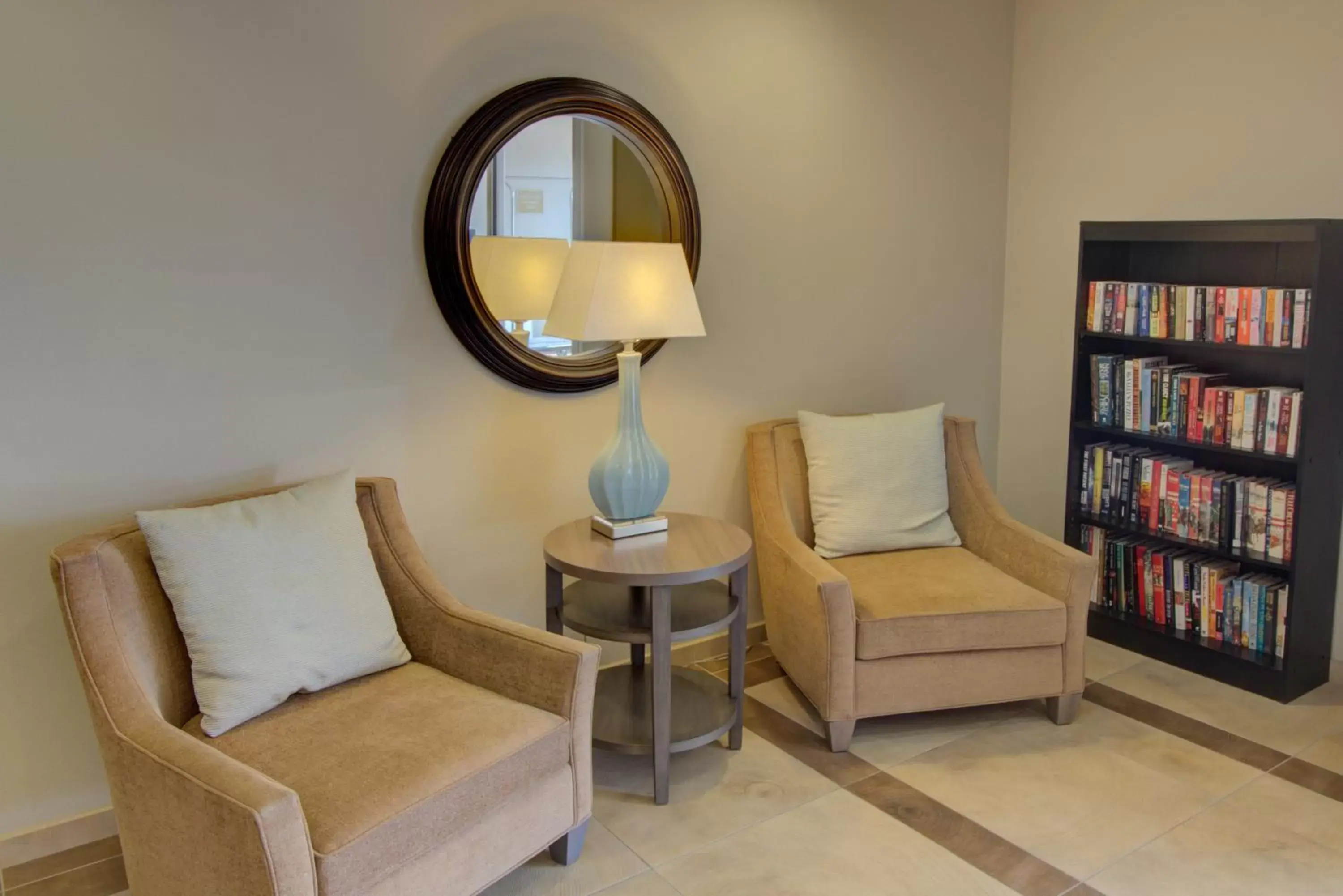 Property building, Seating Area in Candlewood Suites Sioux City - Southern Hills, an IHG Hotel