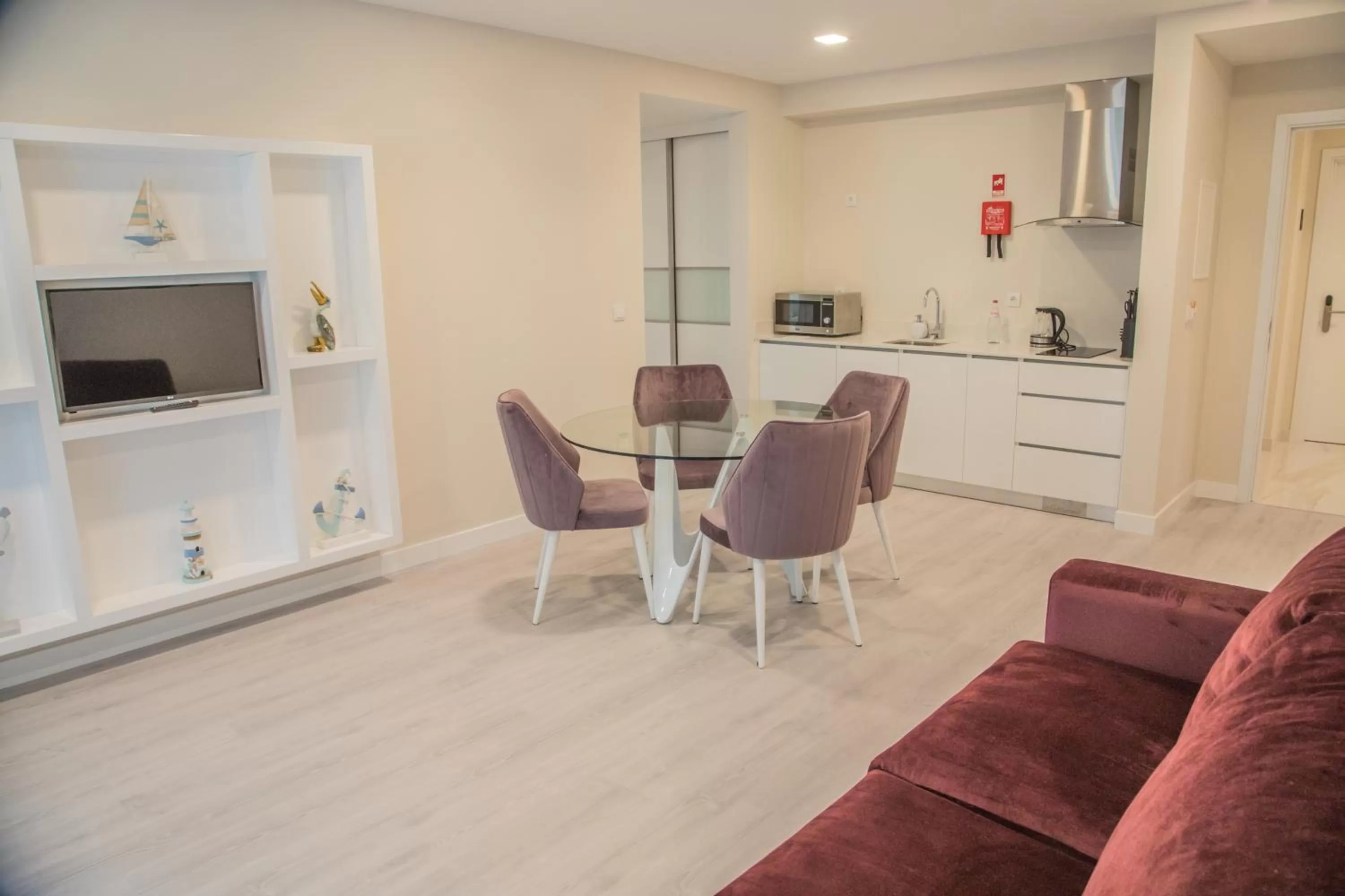 Kitchen or kitchenette in Calamar Hotel