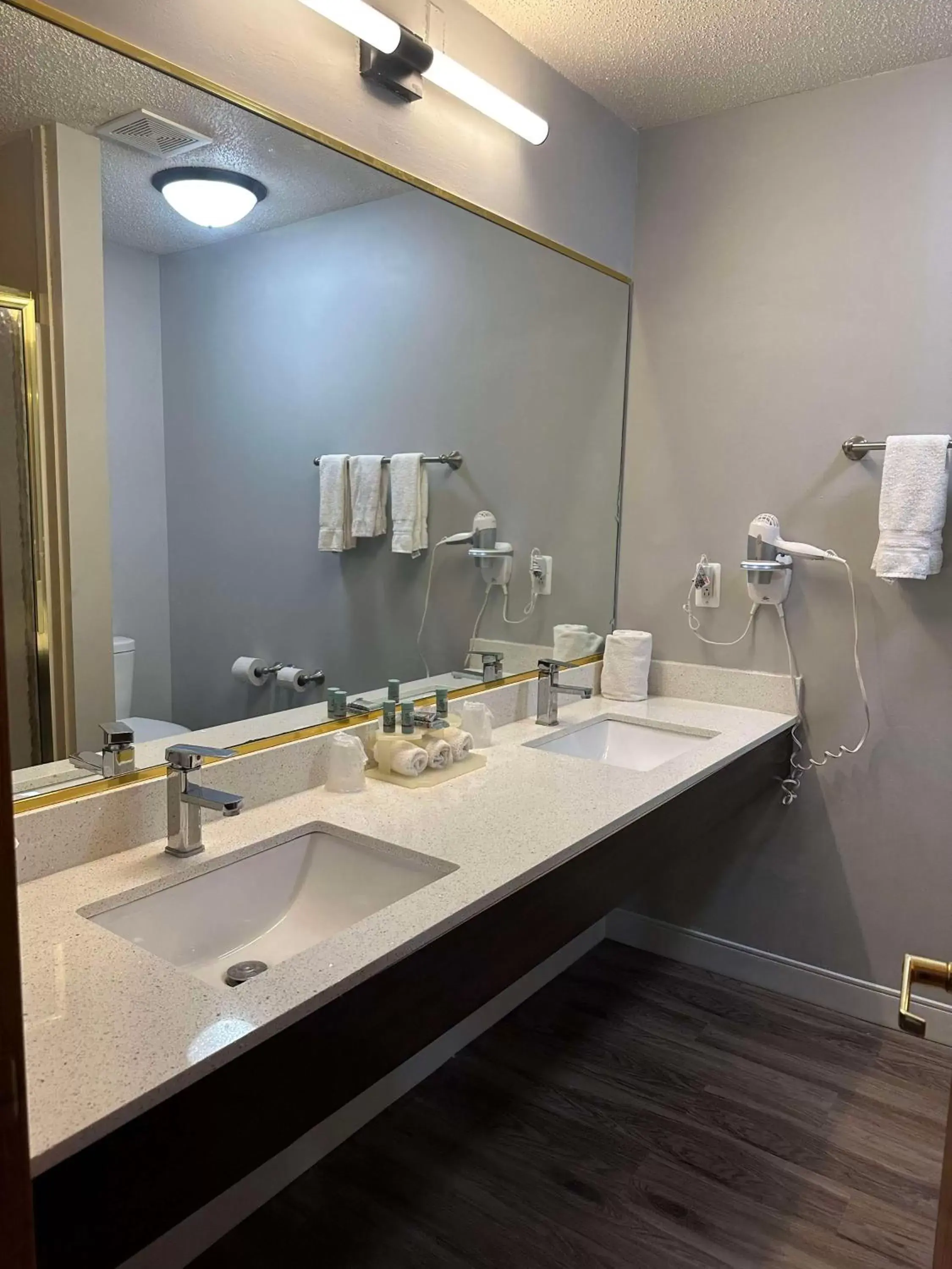 Bathroom in SureStay Plus by Best Western Fremont I-69