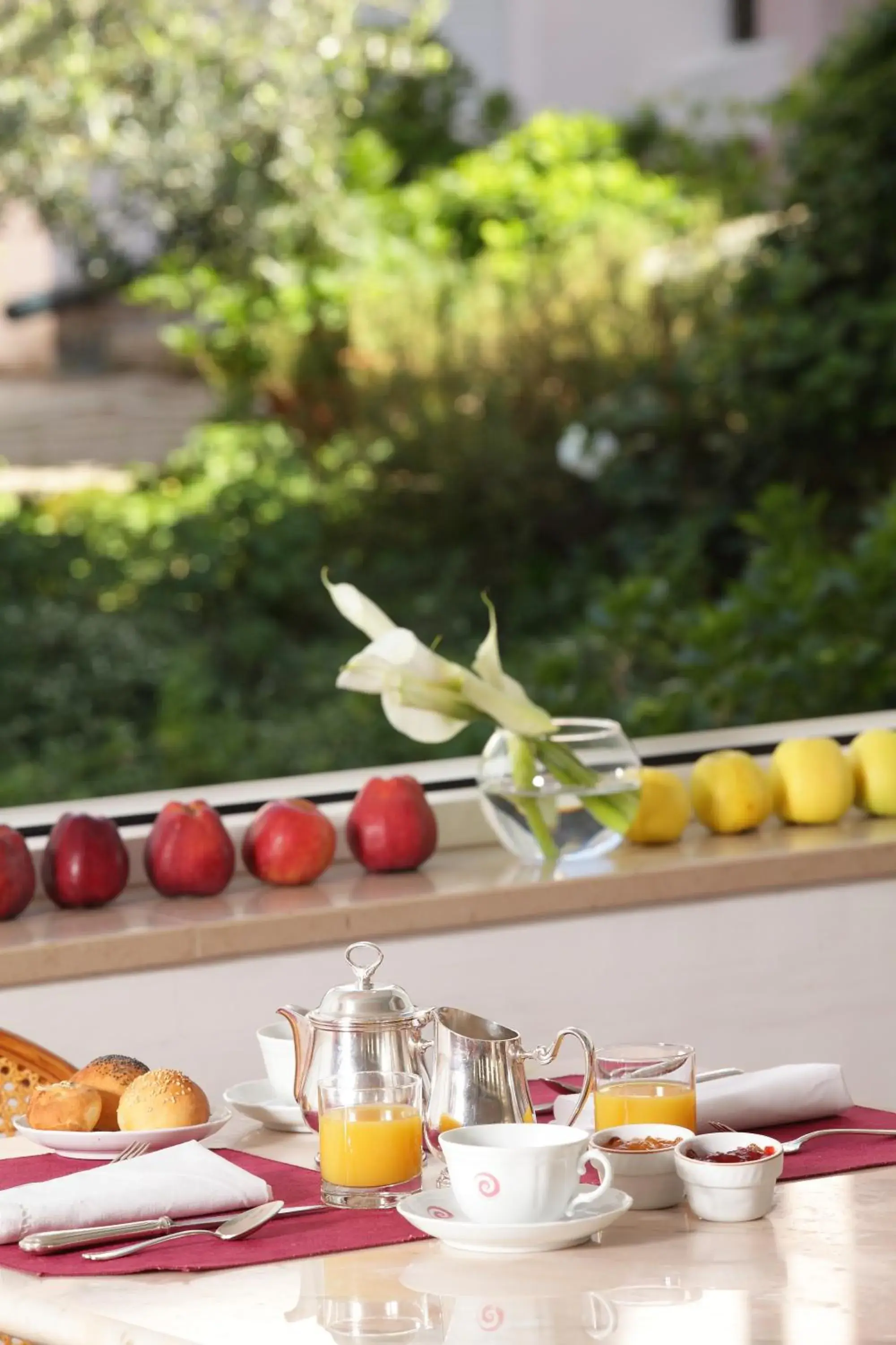 Balcony/Terrace, Breakfast in Hotel Abbazia