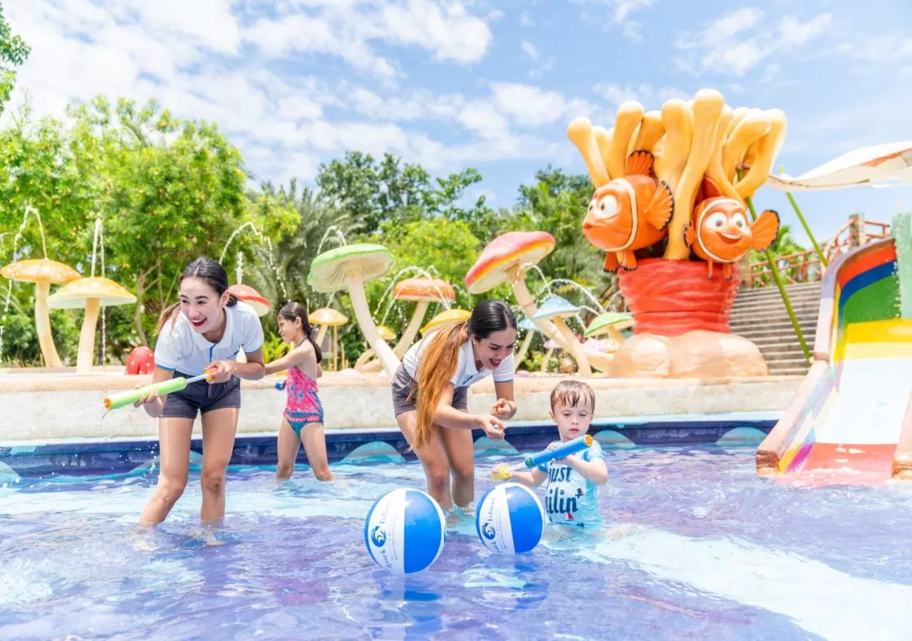 Aqua park in Jpark Island Resort & Waterpark Cebu