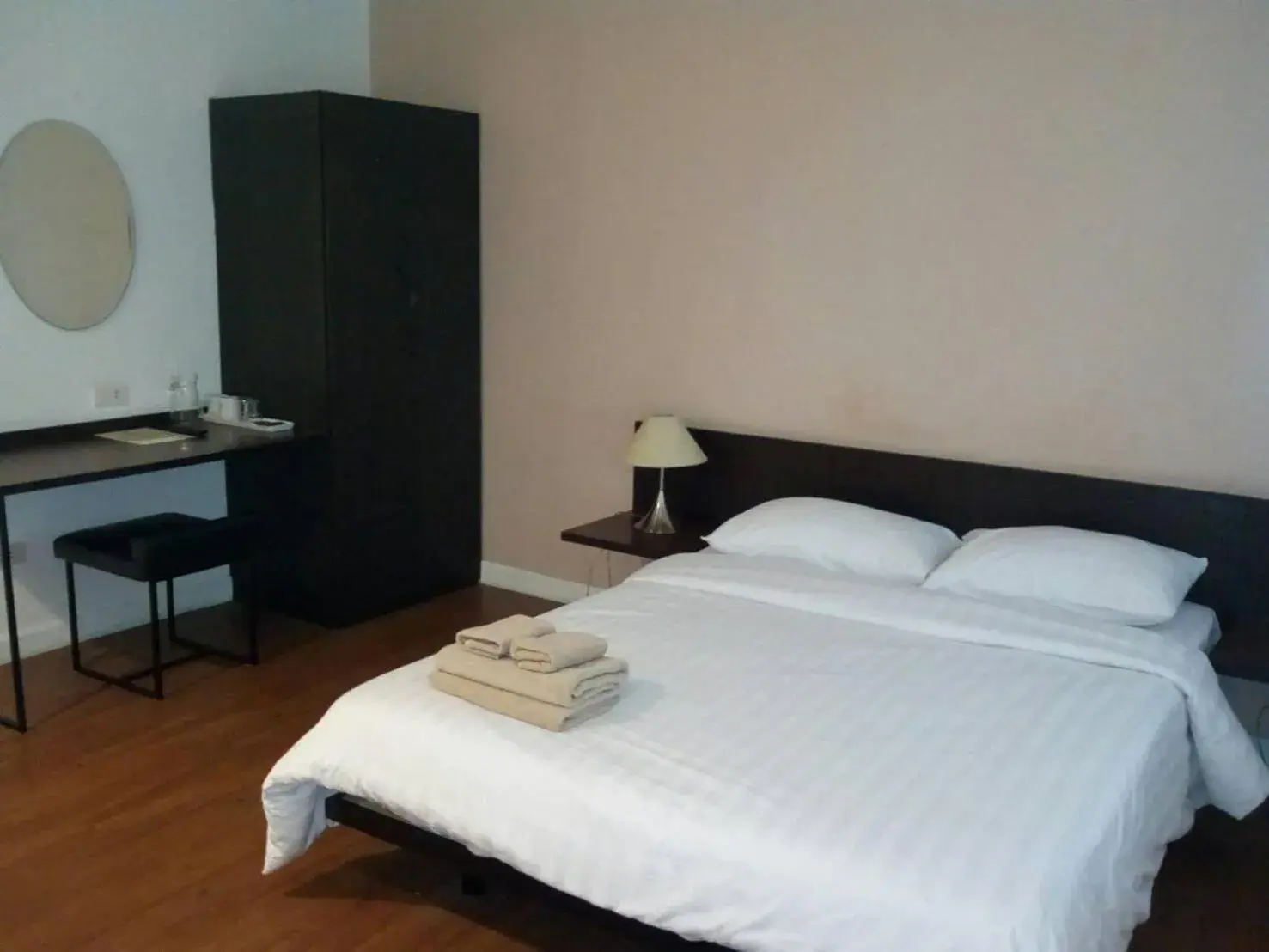 Bed in G9 Bangkok Hotel
