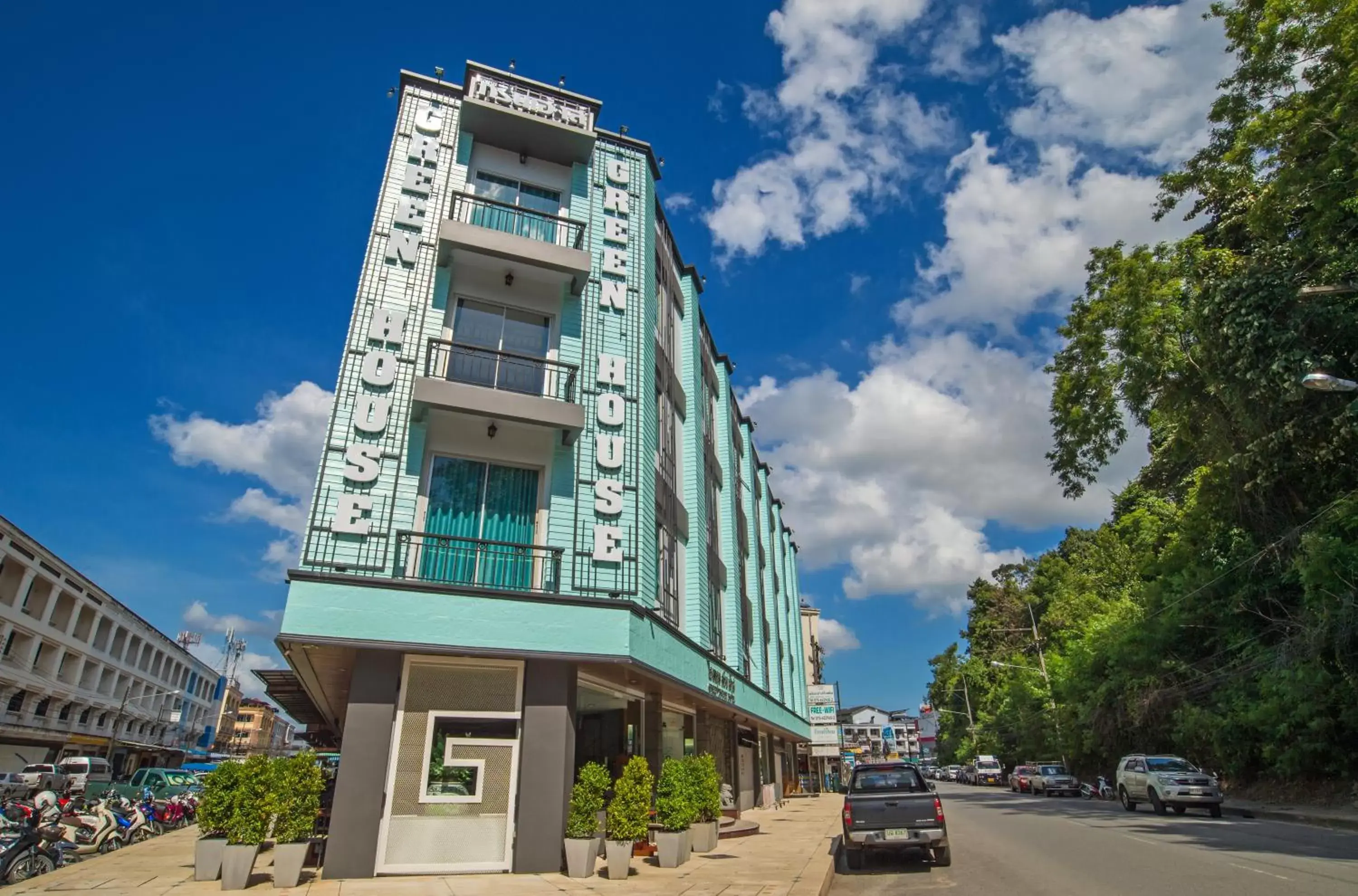 Off site, Property Building in Green House Hotel