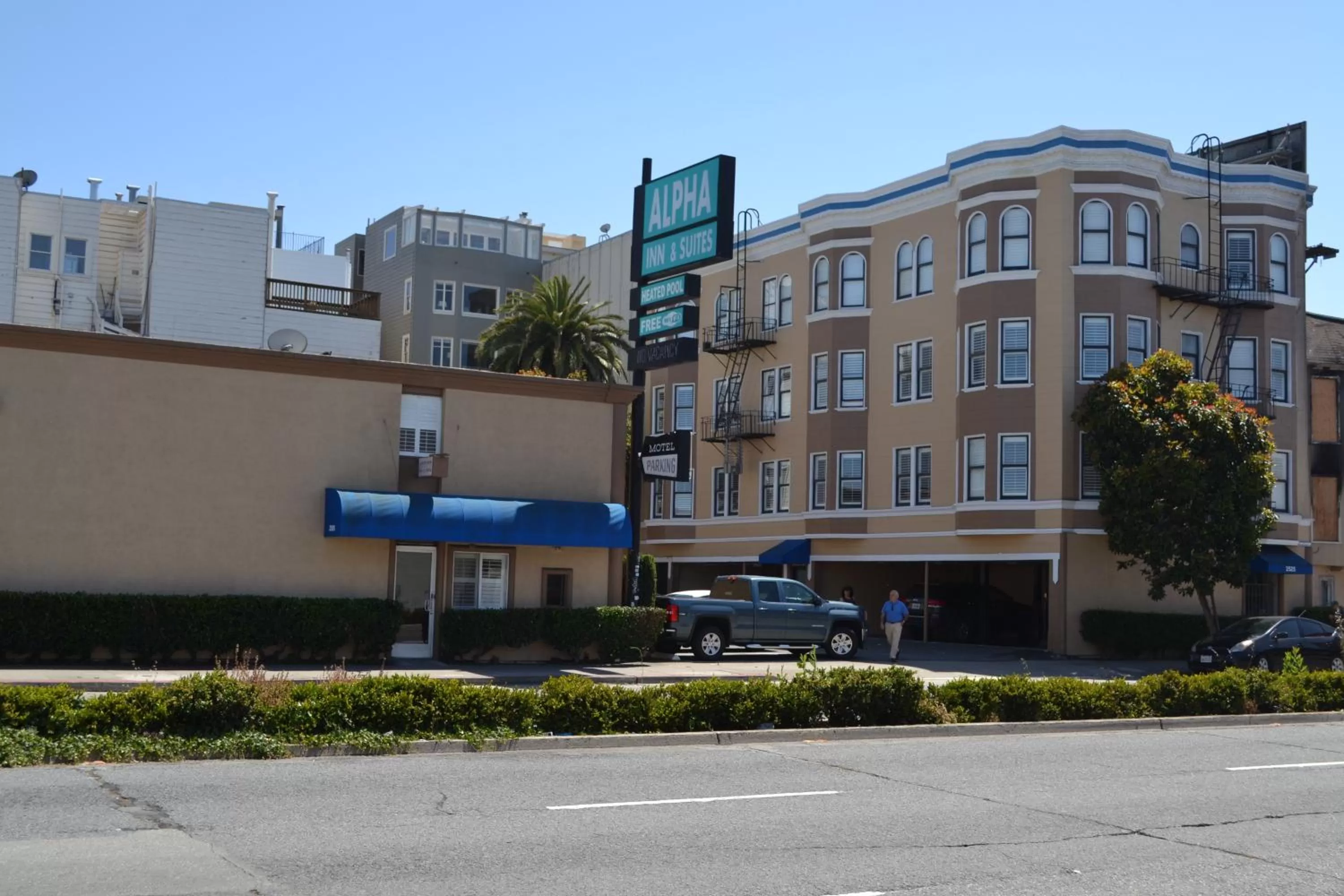 Property building in Alpha Inn and Suites