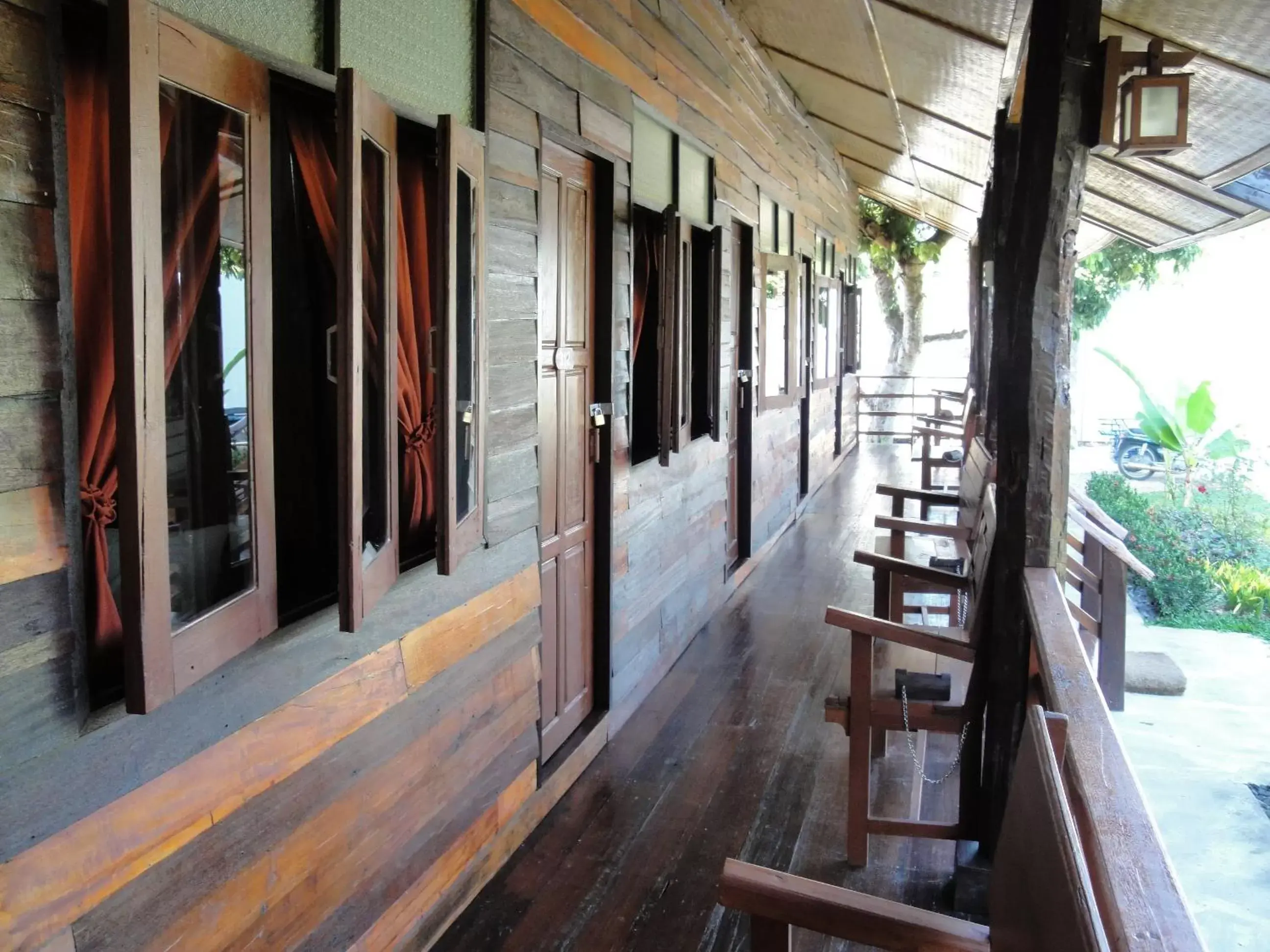 Balcony/Terrace in Namkhong Guesthouse and Resort