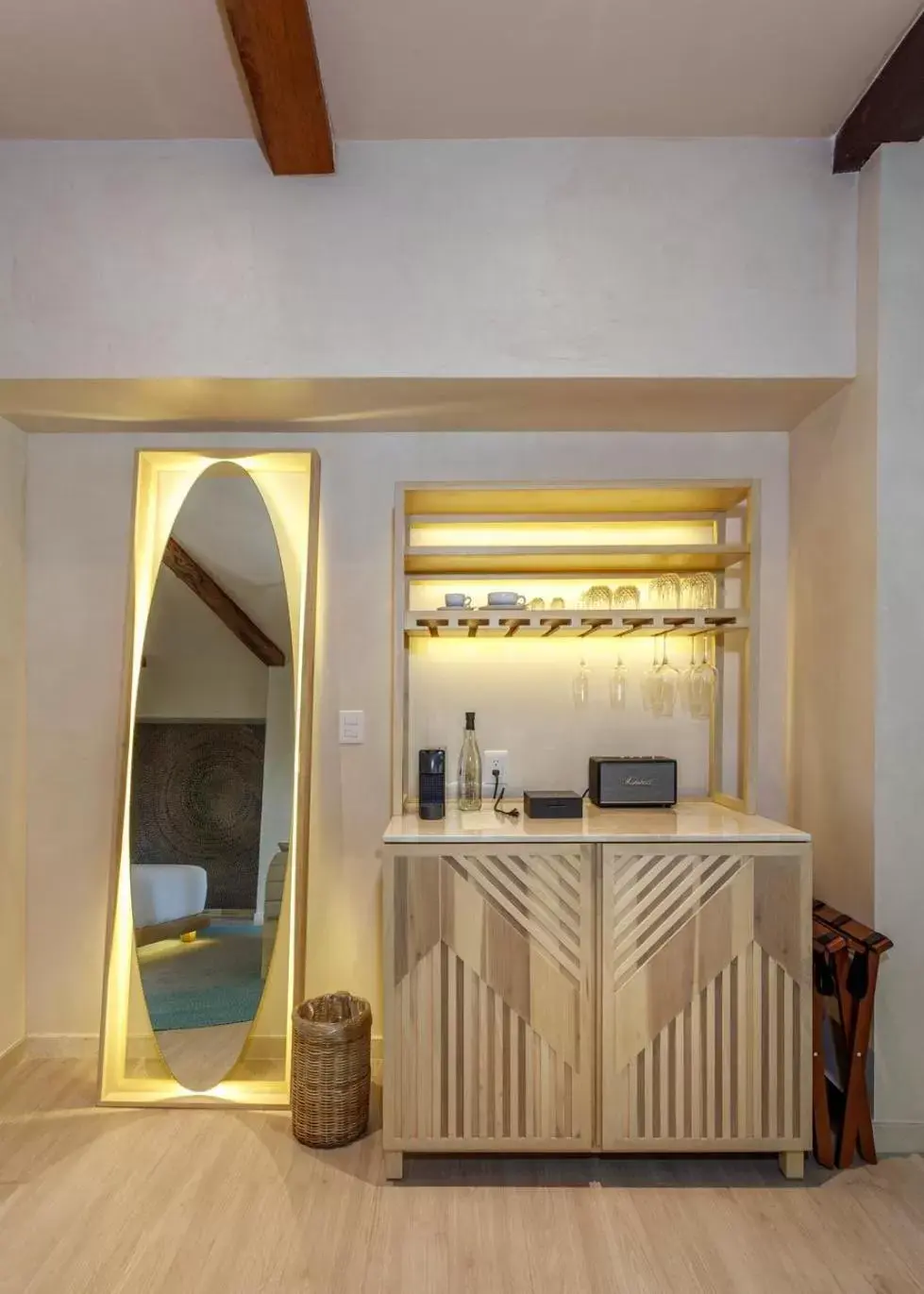 Coffee/tea facilities, Lobby/Reception in Hotel Shibari - Restaurant & Cenote Club