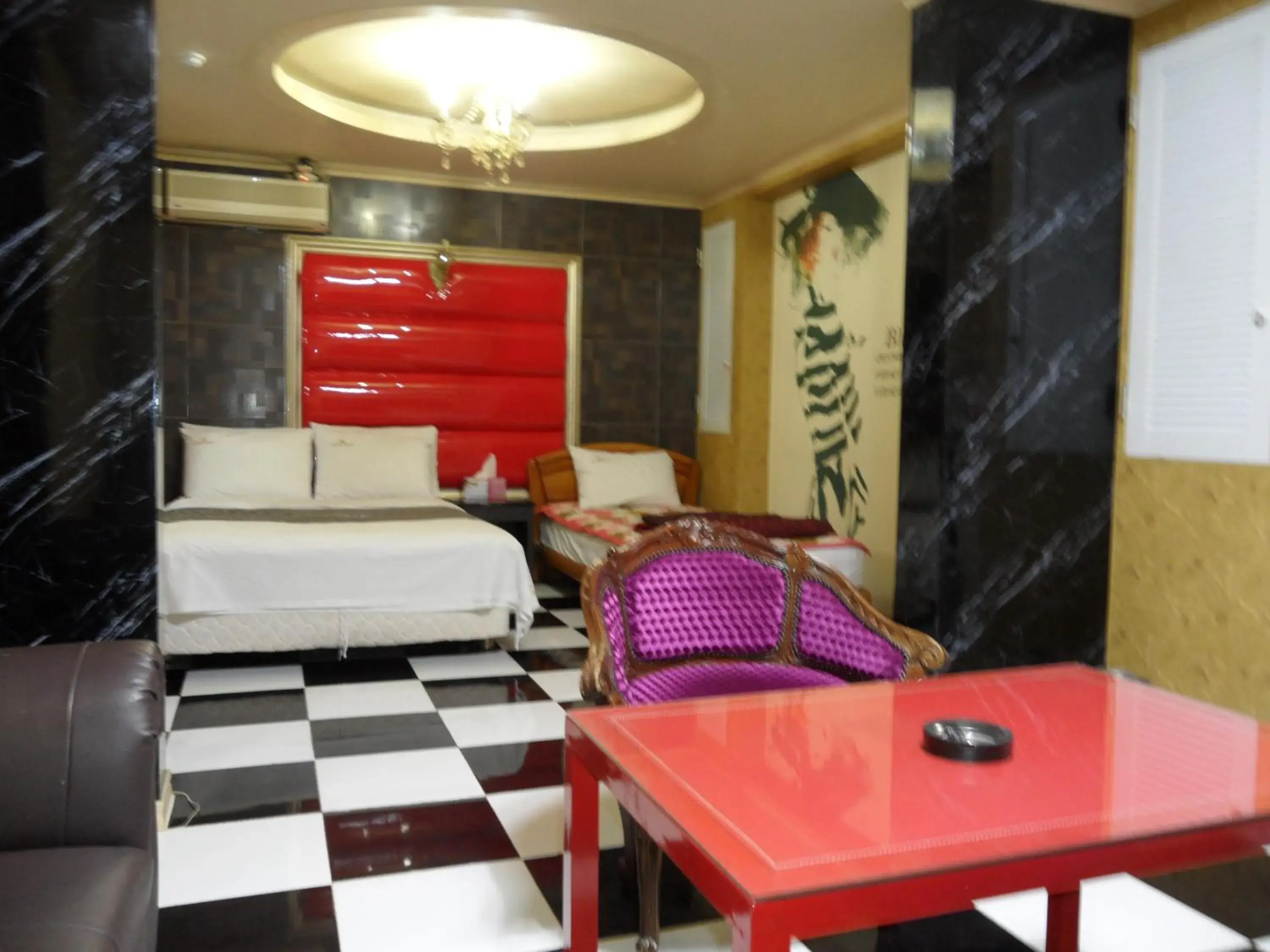 Living room in Songdo Blue Hotel Living room in Songdo Blue Hotel