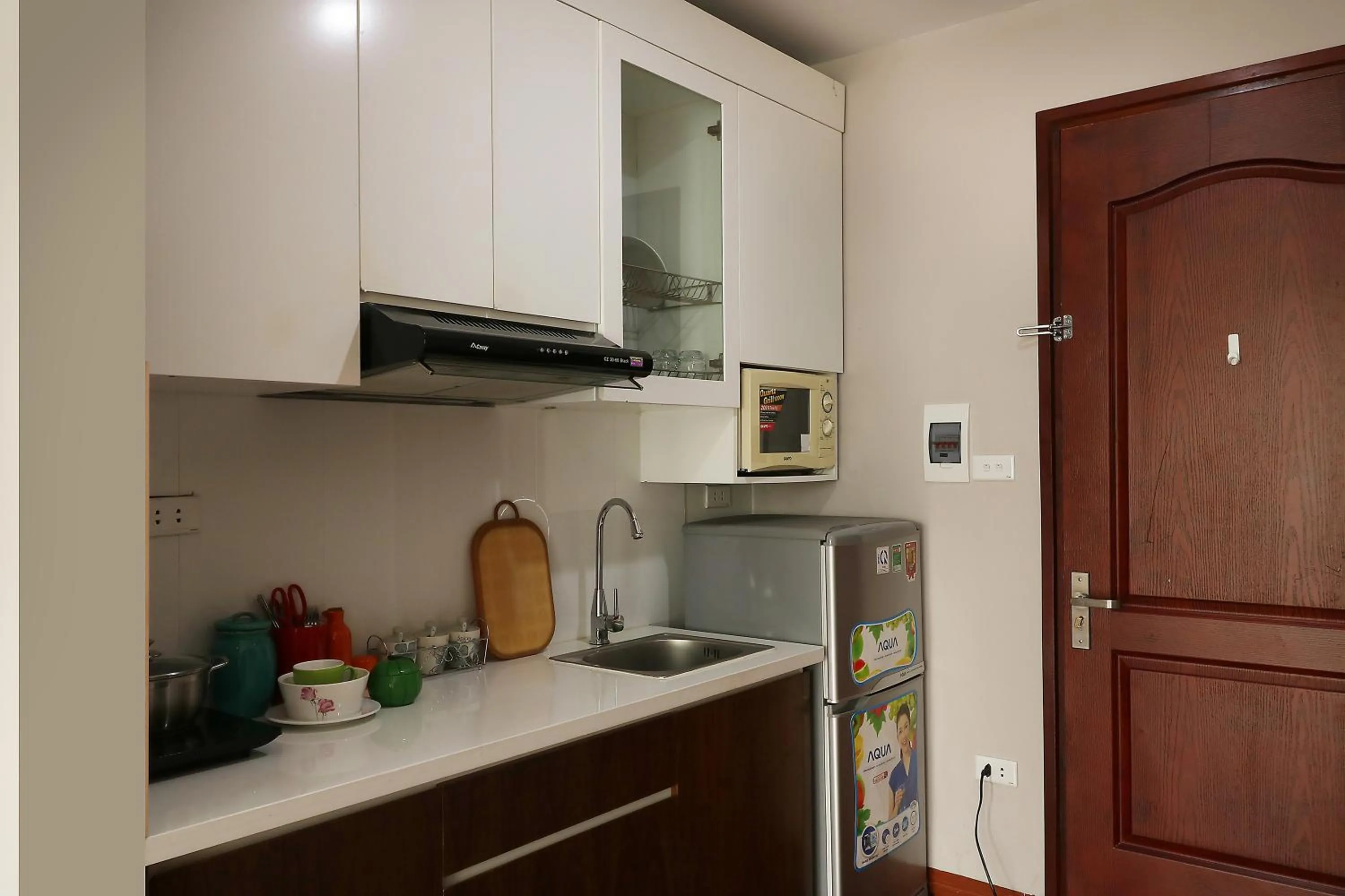 Kitchen or kitchenette in ISTAY Hotel Apartment 1